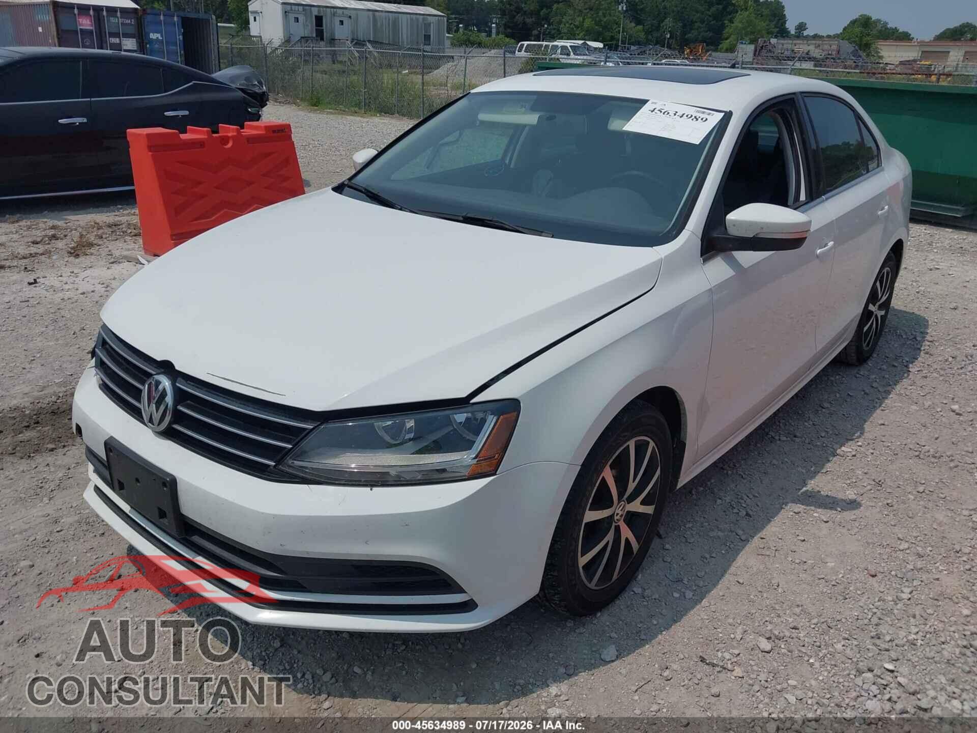 VOLKSWAGEN JETTA 2017 - 3VWB67AJ2HM209110