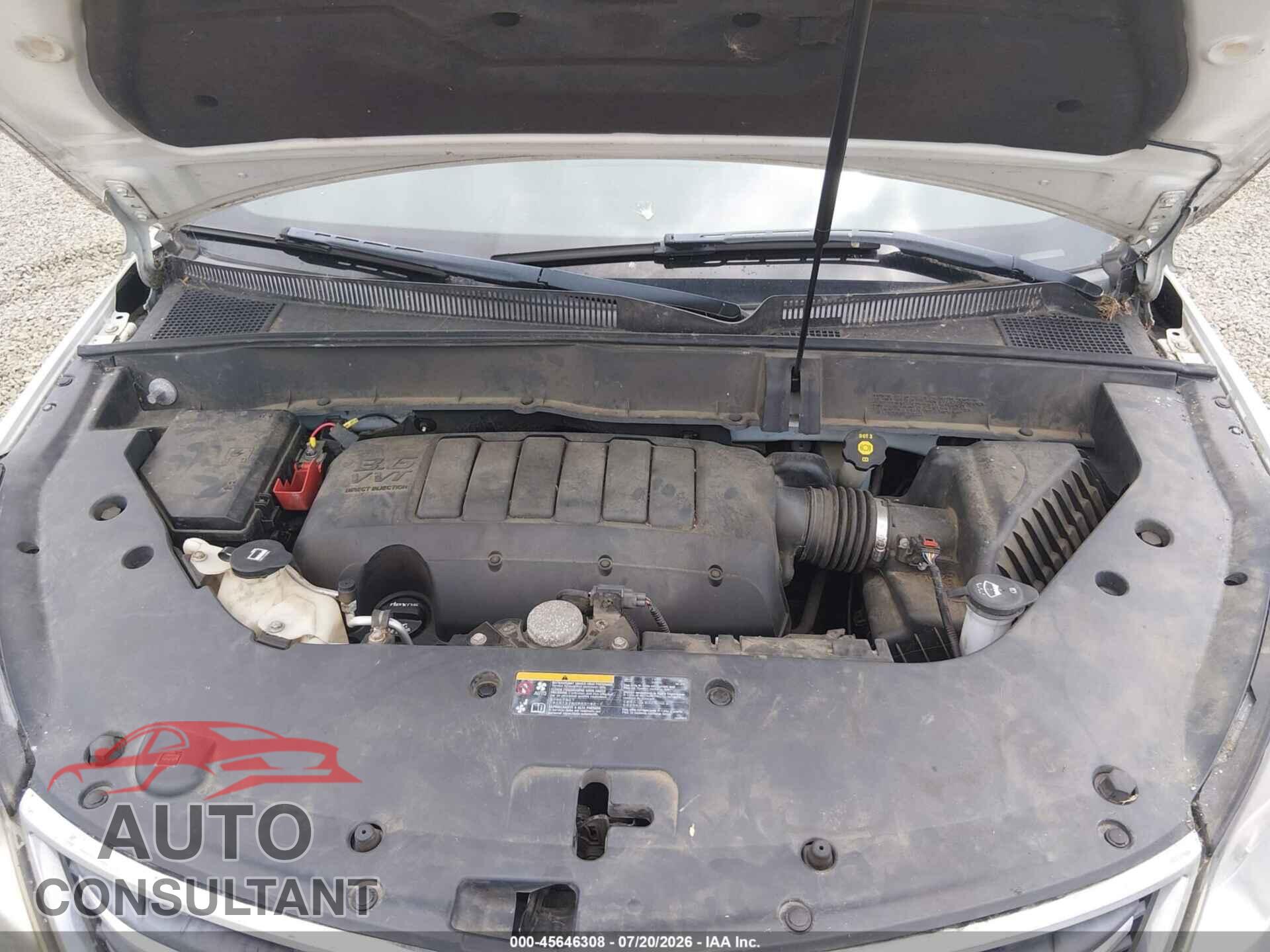 CHEVROLET TRAVERSE 2013 - 1GNKRGKD6DJ222542