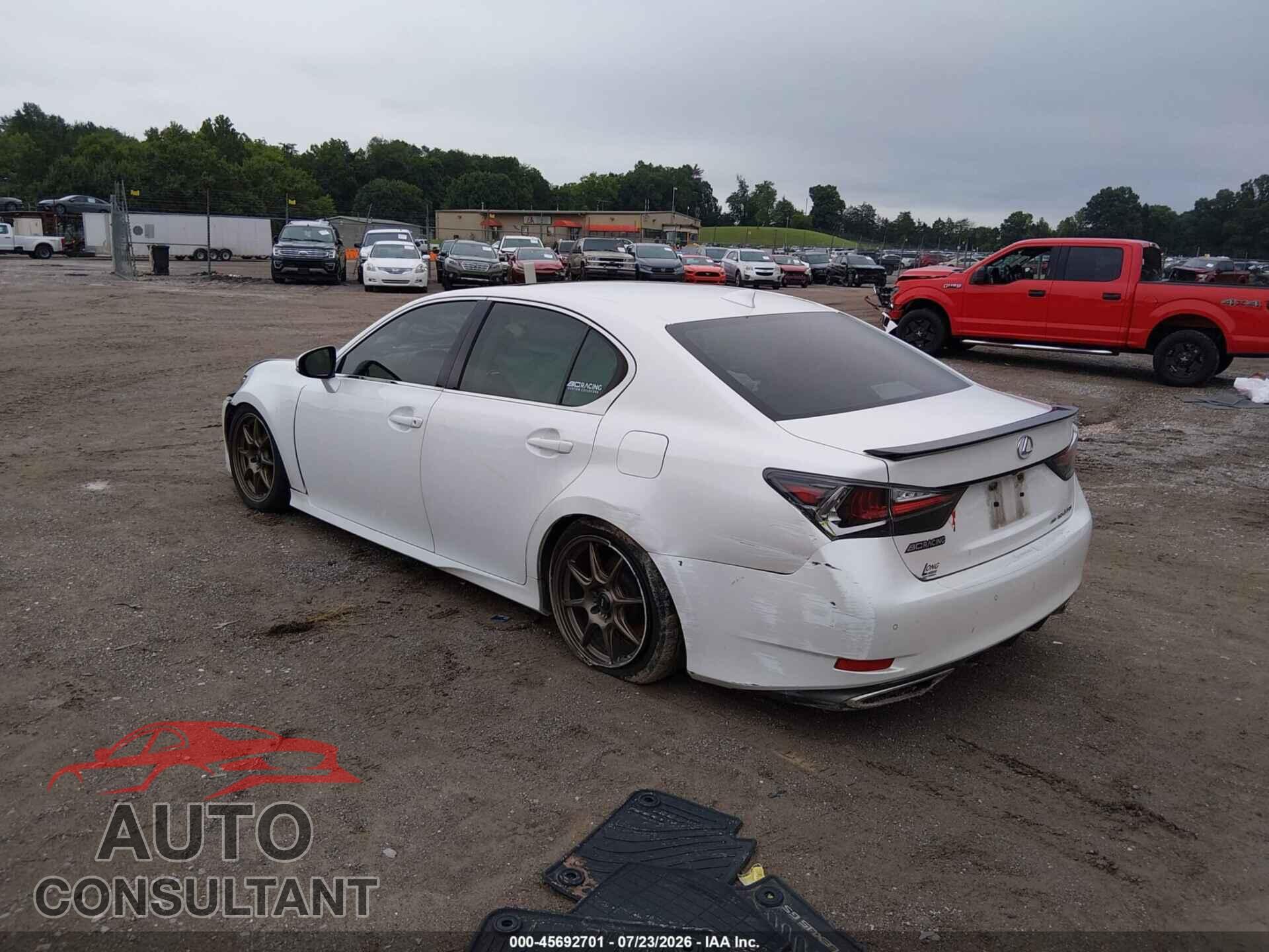 LEXUS GS 350 2016 - JTHCZ1BL5GA001812
