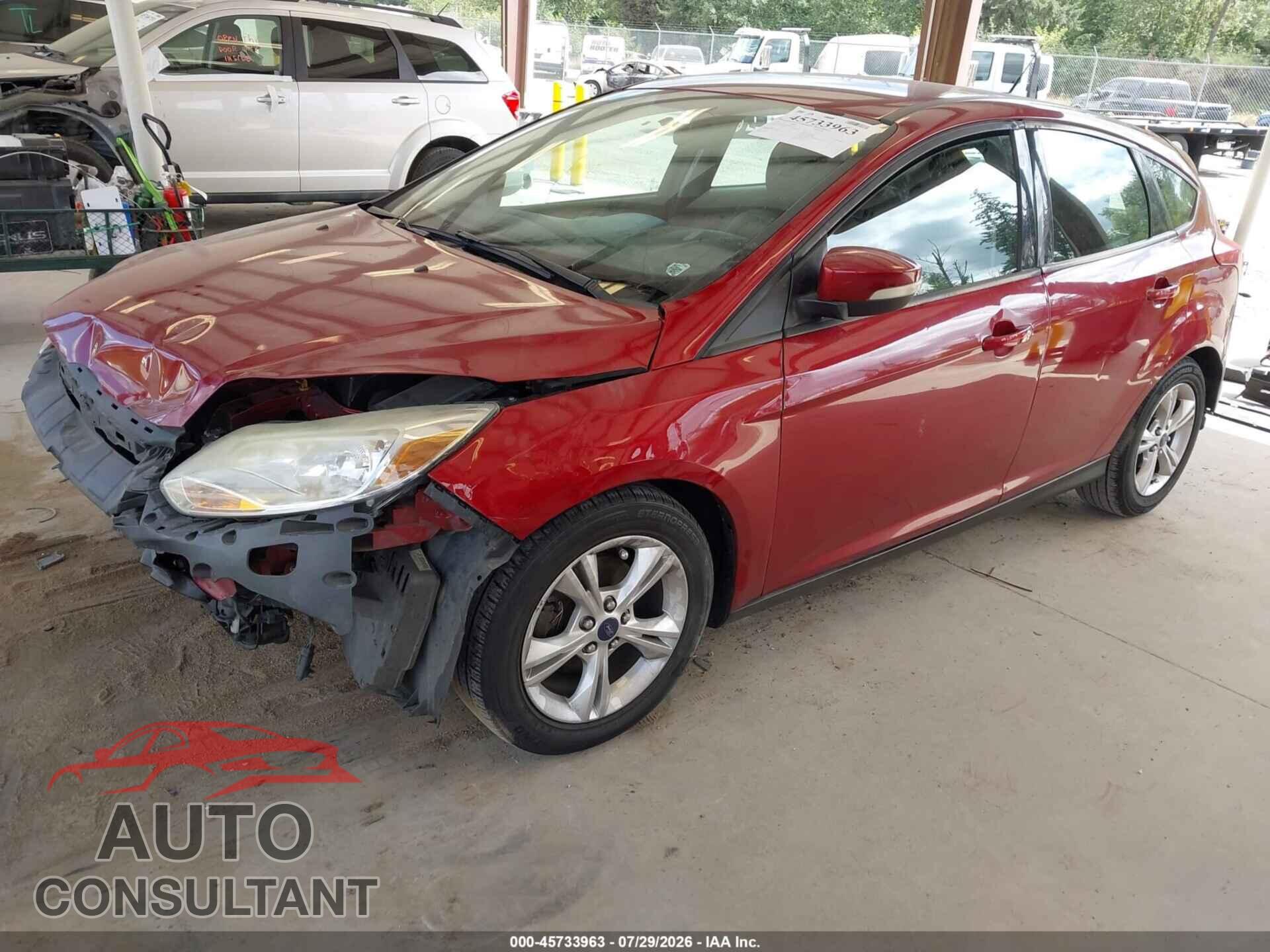 FORD FOCUS 2013 - 1FADP3K28DL301719