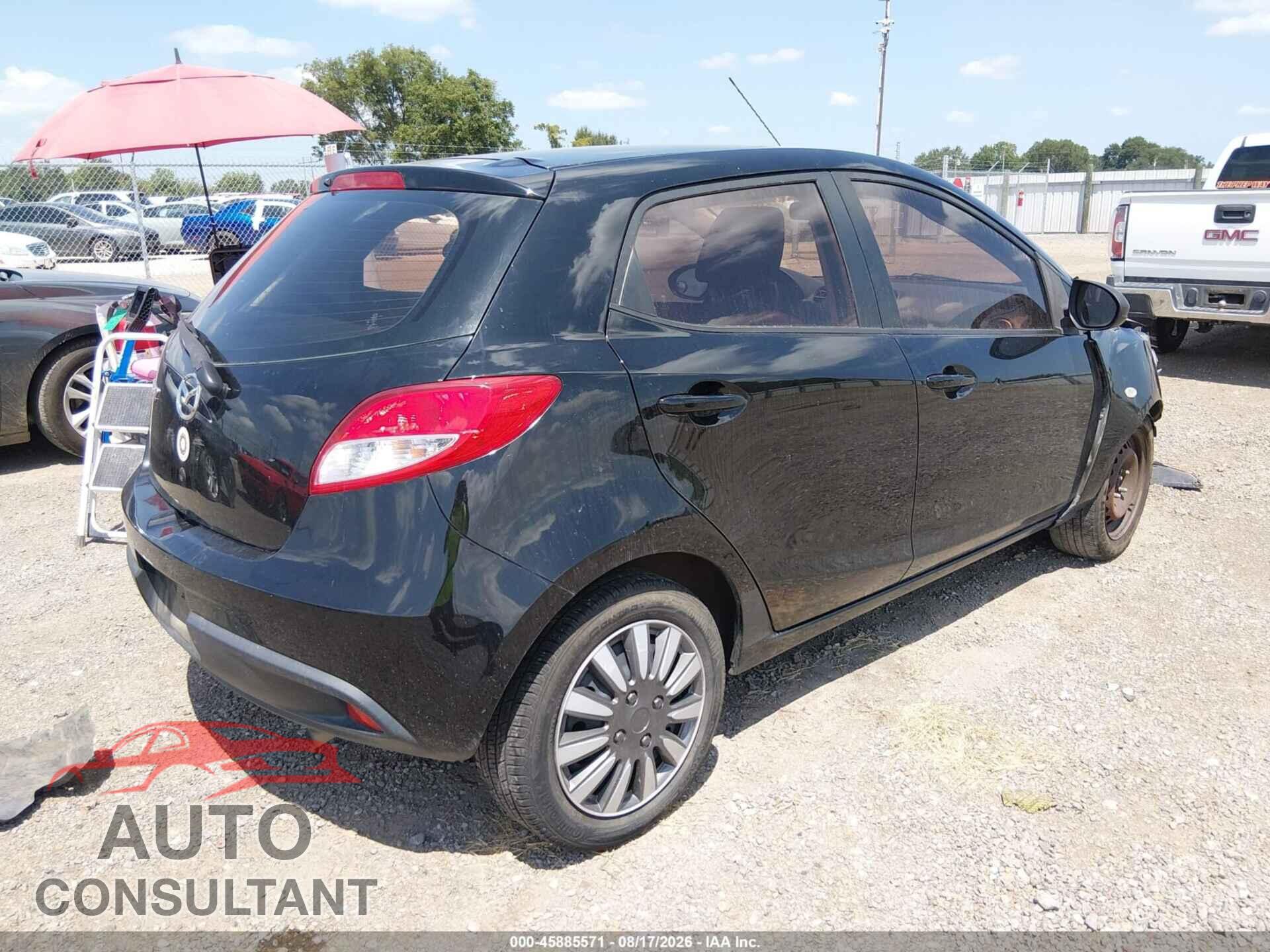 MAZDA MAZDA2 2012 - JM1DE1KY7C0135461