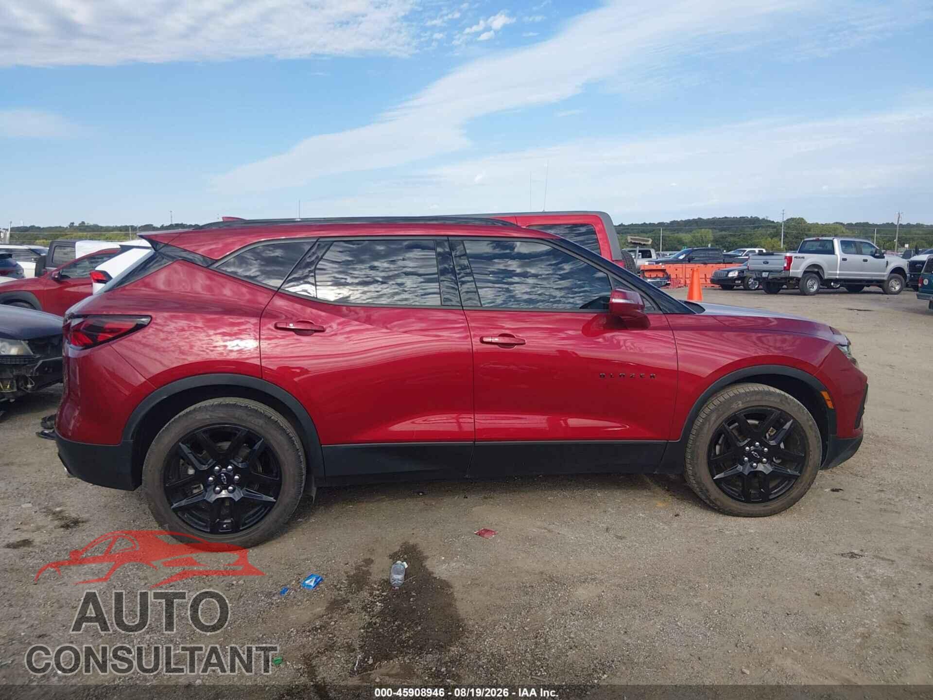 CHEVROLET BLAZER 2020 - 3GNKBCRS2LS542911