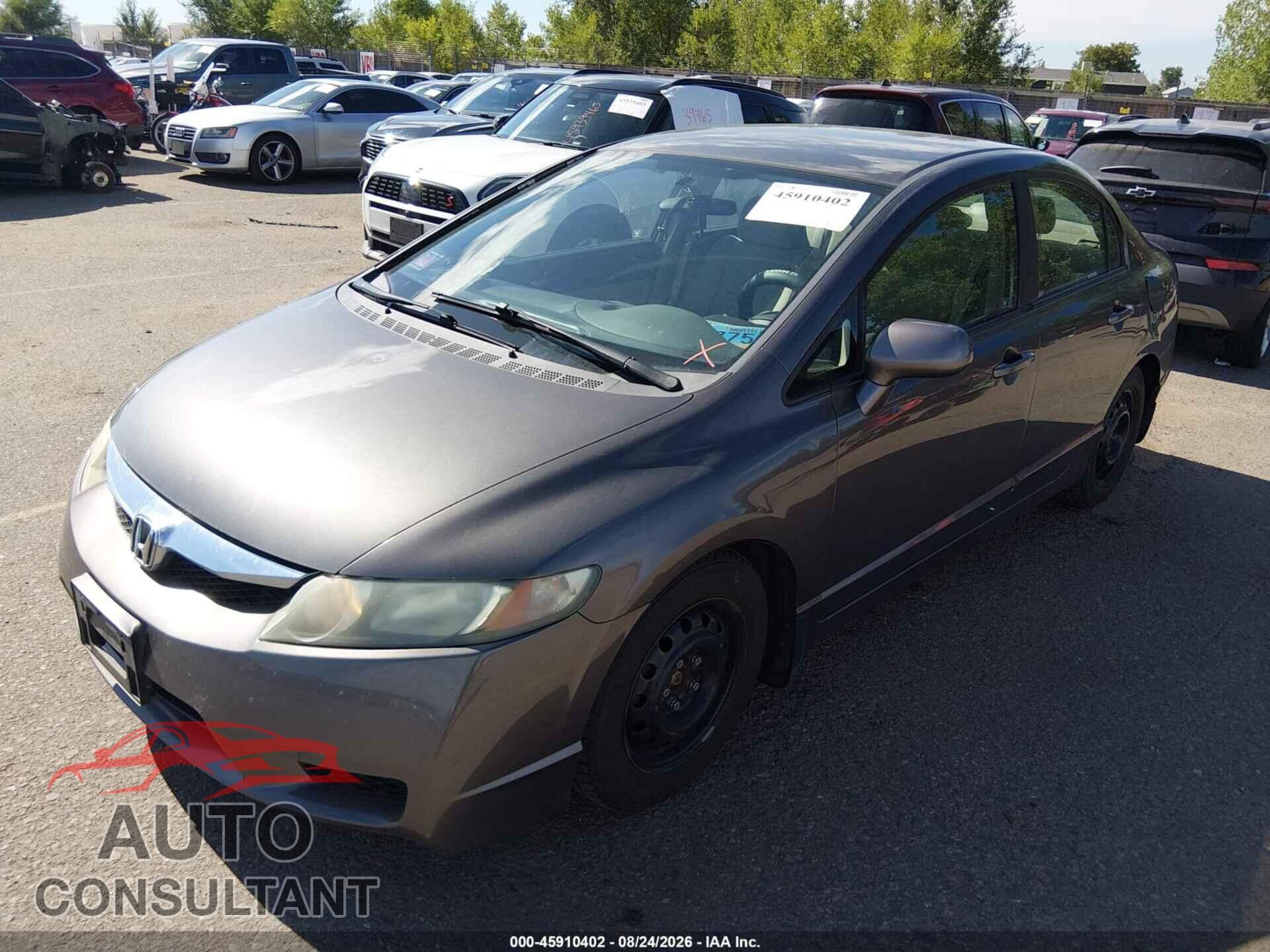 HONDA CIVIC 2010 - 19XFA1F52AE047250