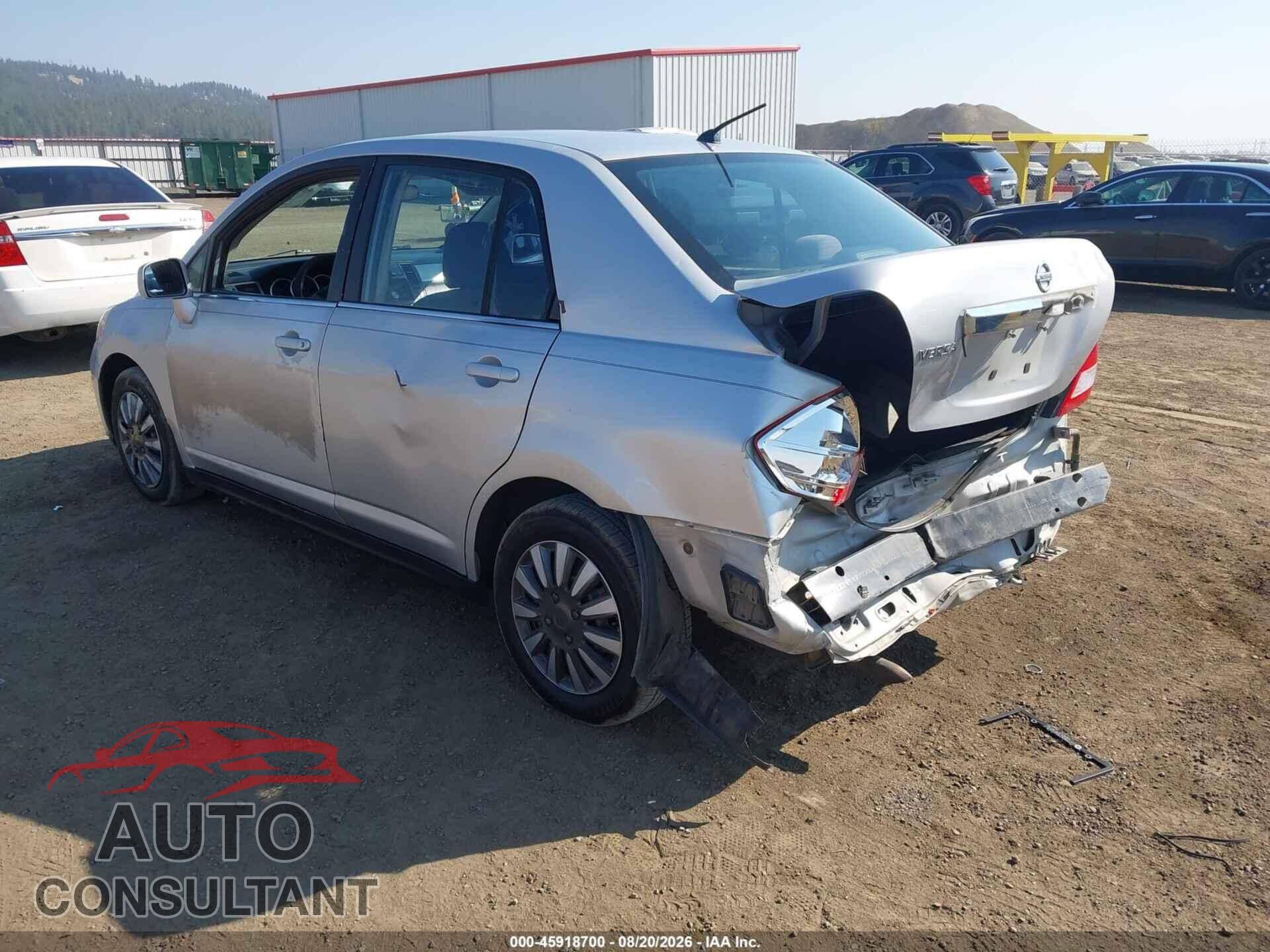 NISSAN VERSA 2009 - 3N1BC11E89L383642