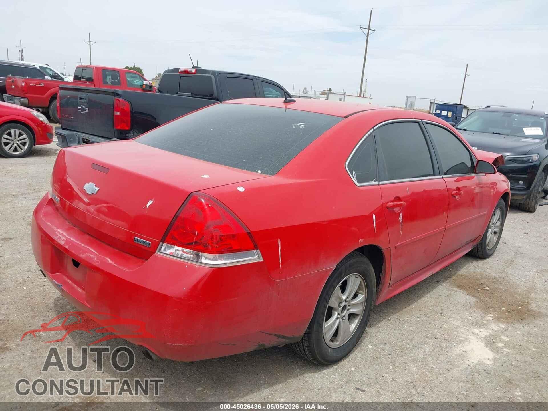CHEVROLET IMPALA 2013 - 2G1WA5E36D1173533