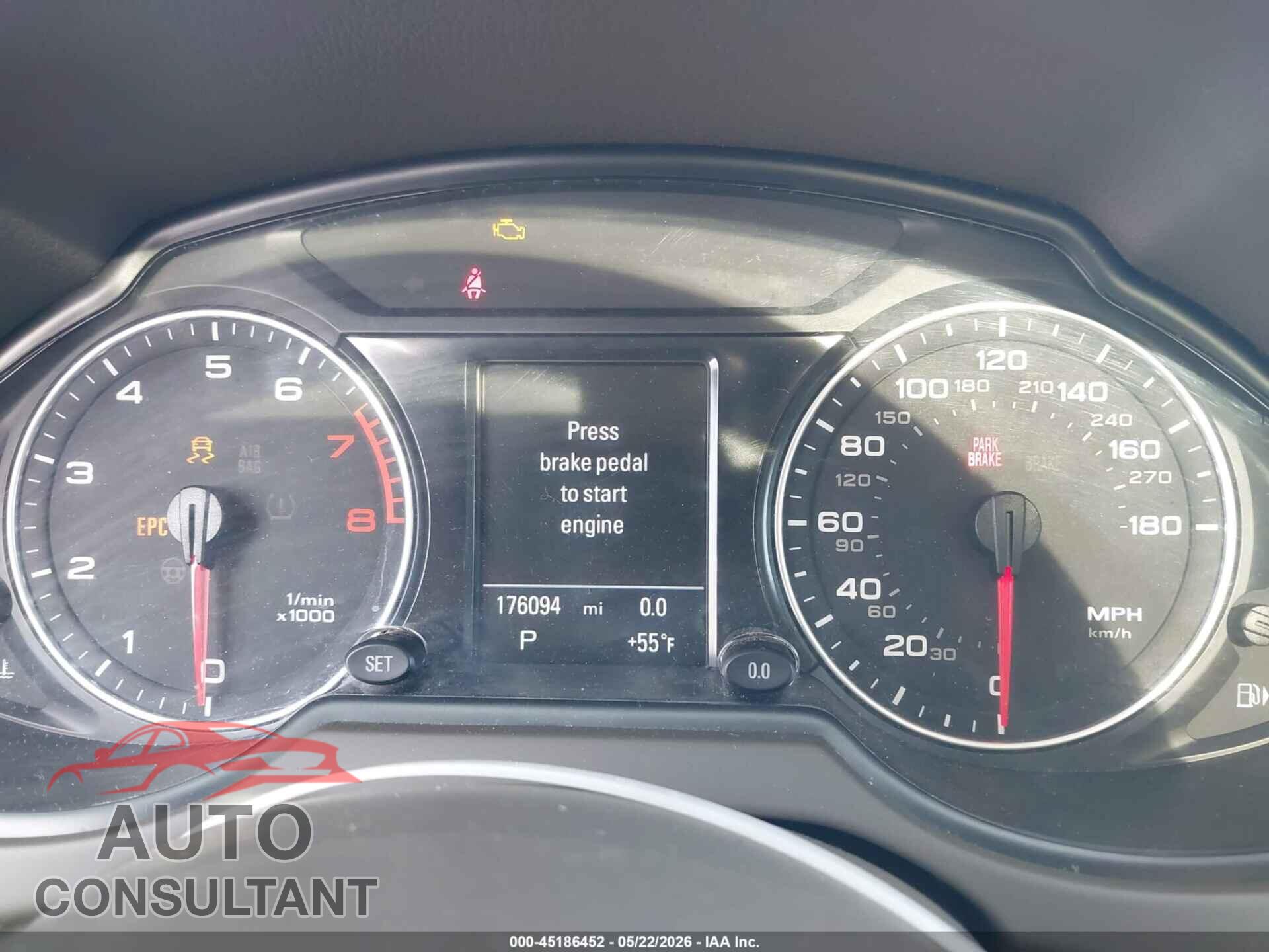 AUDI Q5 2011 - WA1LFAFP8BA079804