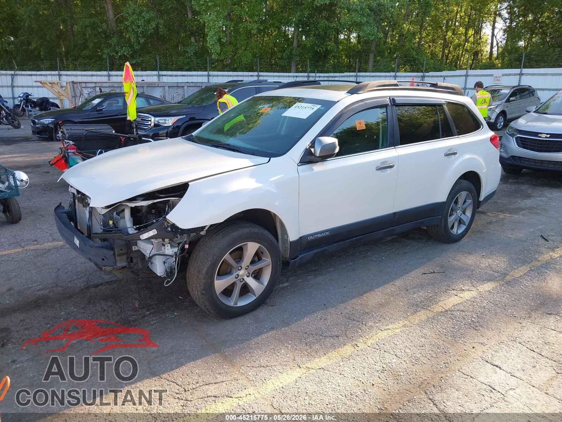 SUBARU OUTBACK 2014 - 4S4BRBPC9E3201729