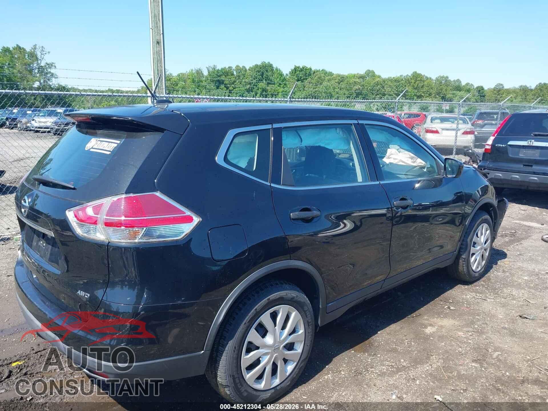 NISSAN ROGUE 2016 - KNMAT2MV7GP615904