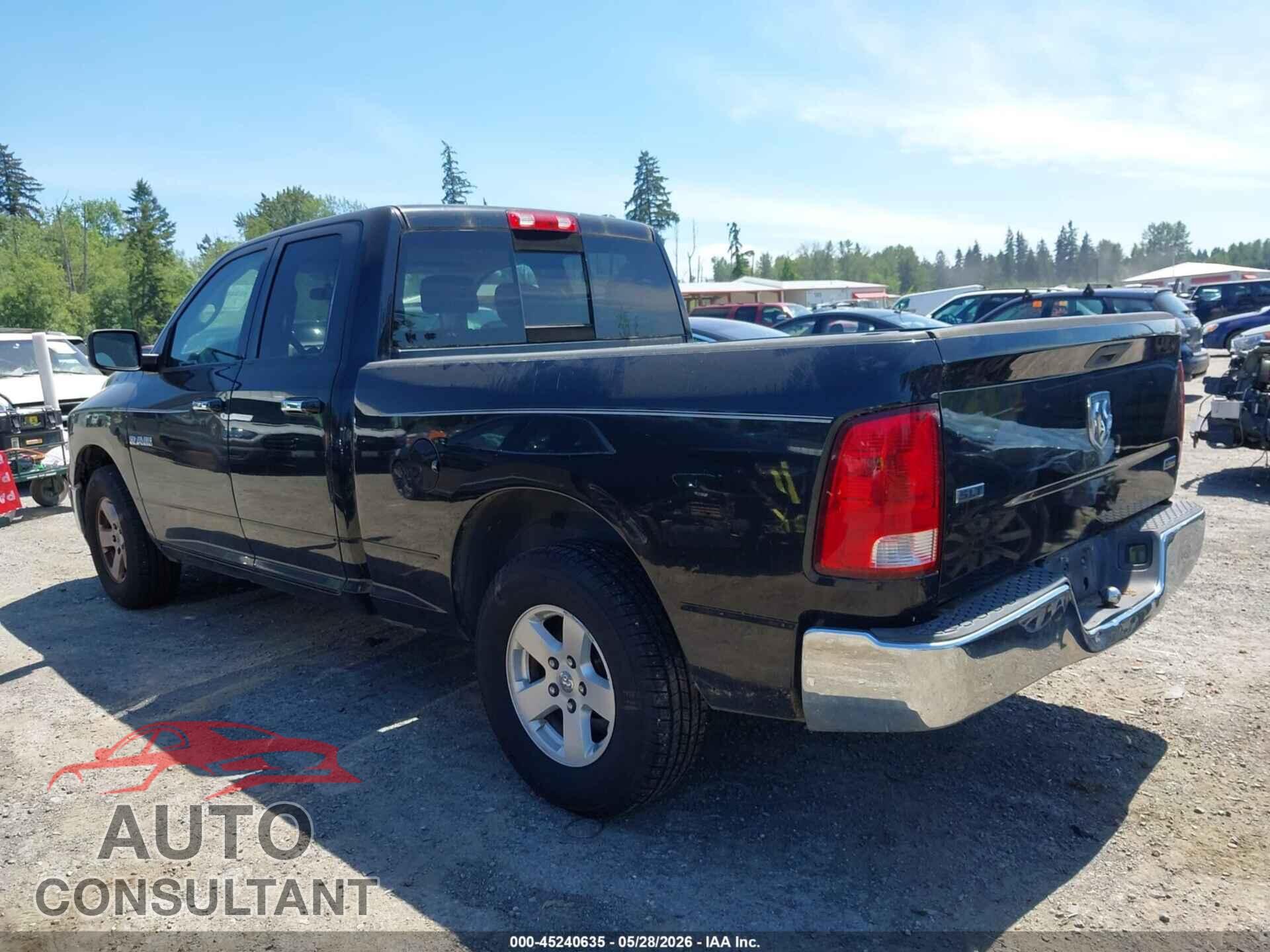 DODGE RAM 1500 2010 - 1D7RB1GP3AS155549
