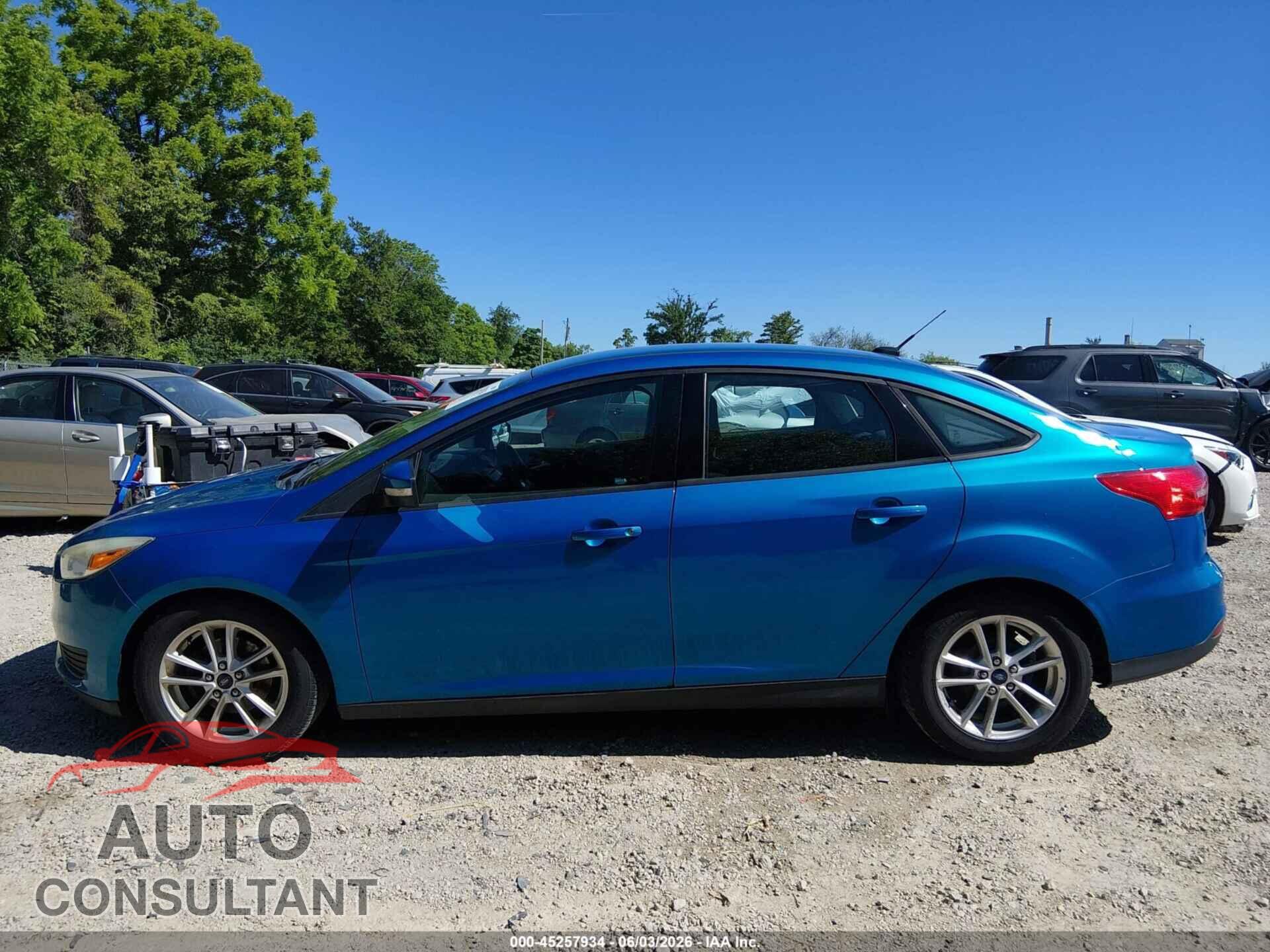 FORD FOCUS 2015 - 1FADP3F2XFL247711