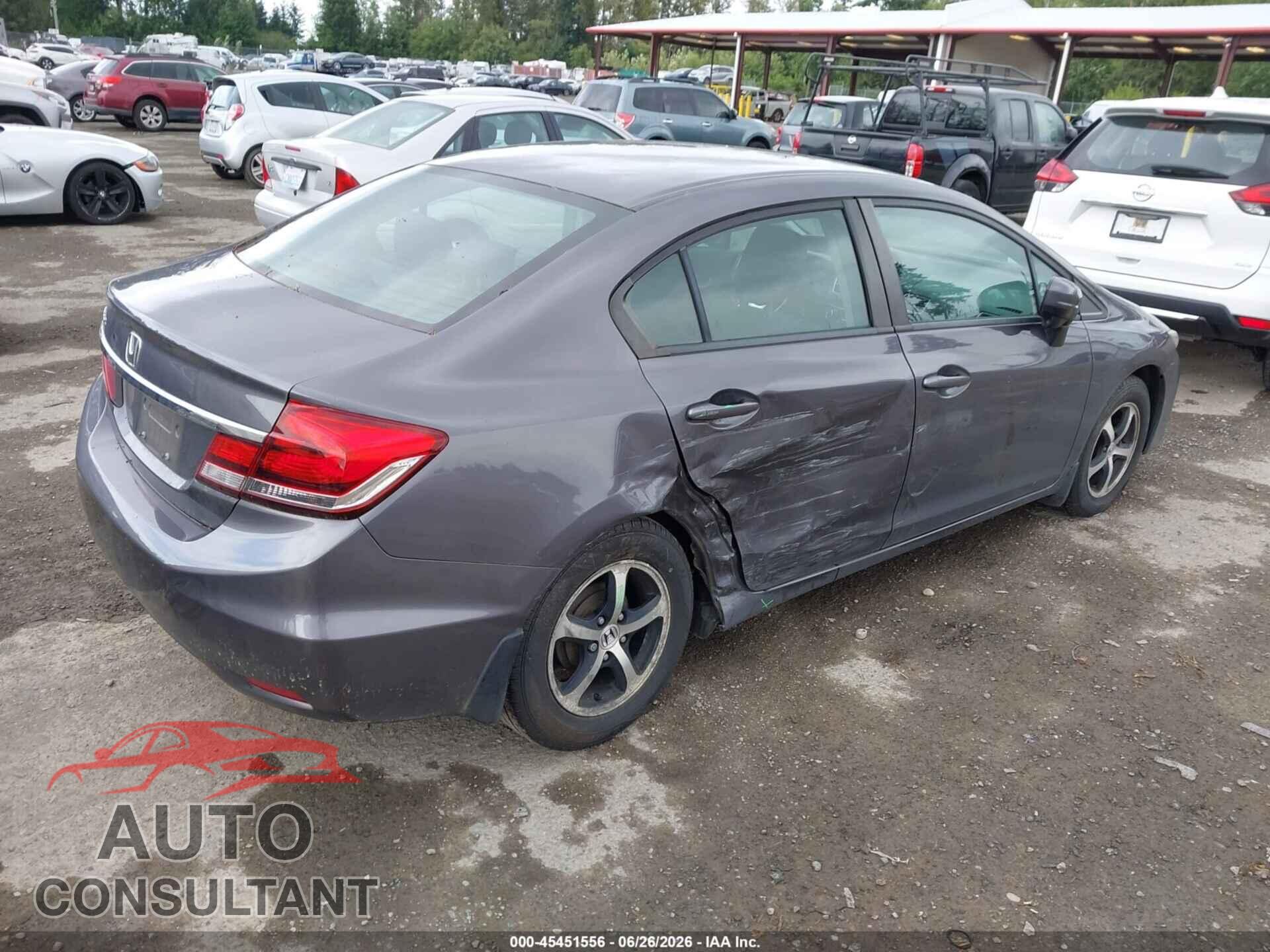 HONDA CIVIC 2015 - 19XFB2F72FE700137