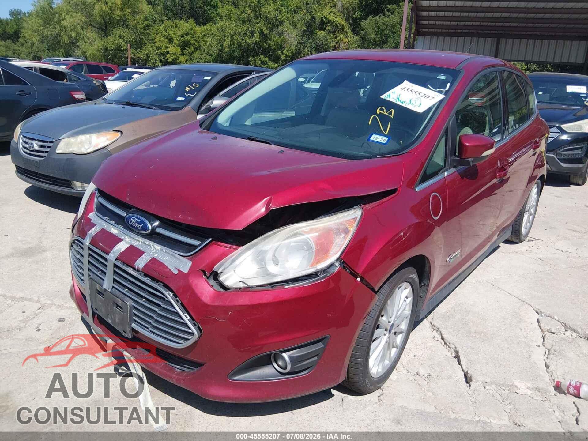 FORD C-MAX ENERGI 2013 - 1FADP5CU8DL543888