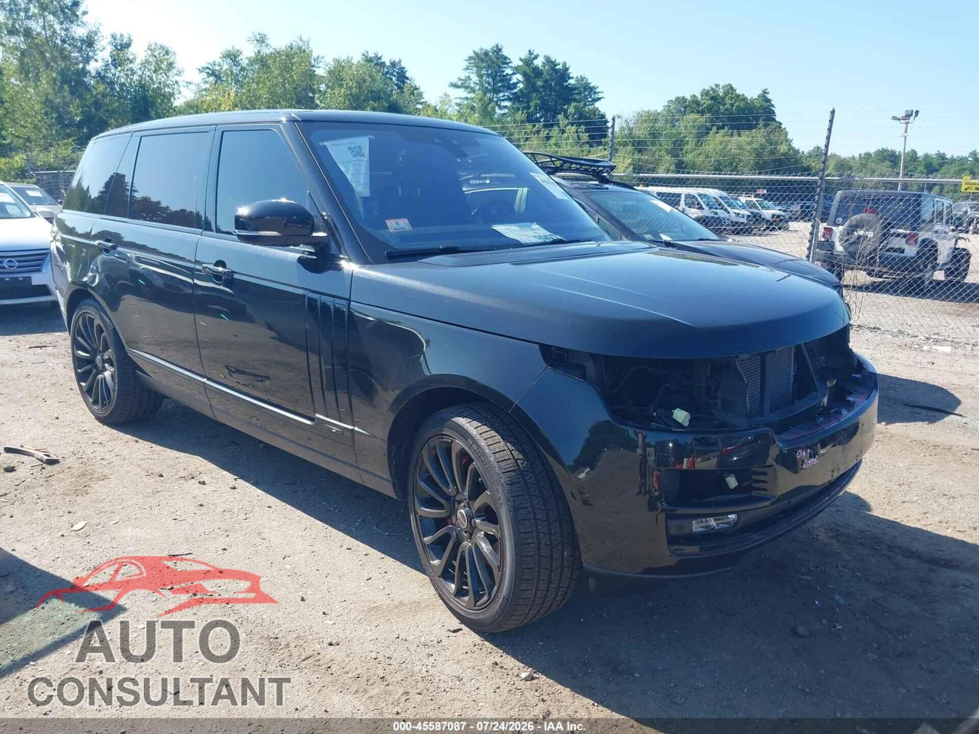 LAND ROVER RANGE ROVER 2017 - SALGS5FE4HA323555