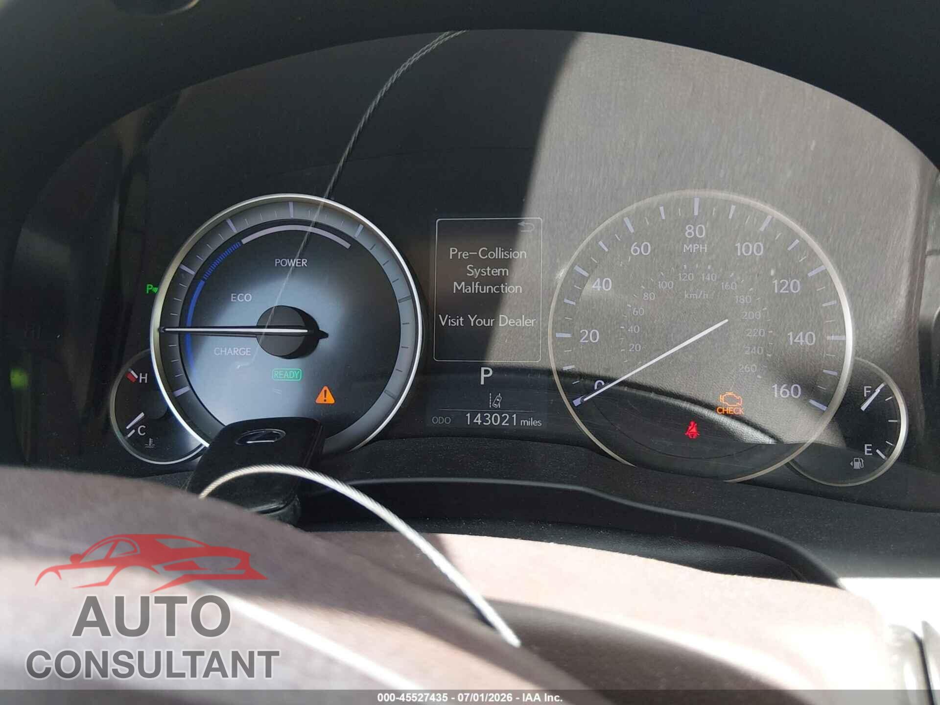 LEXUS ES 300H 2016 - JTHBW1GG2G2109122