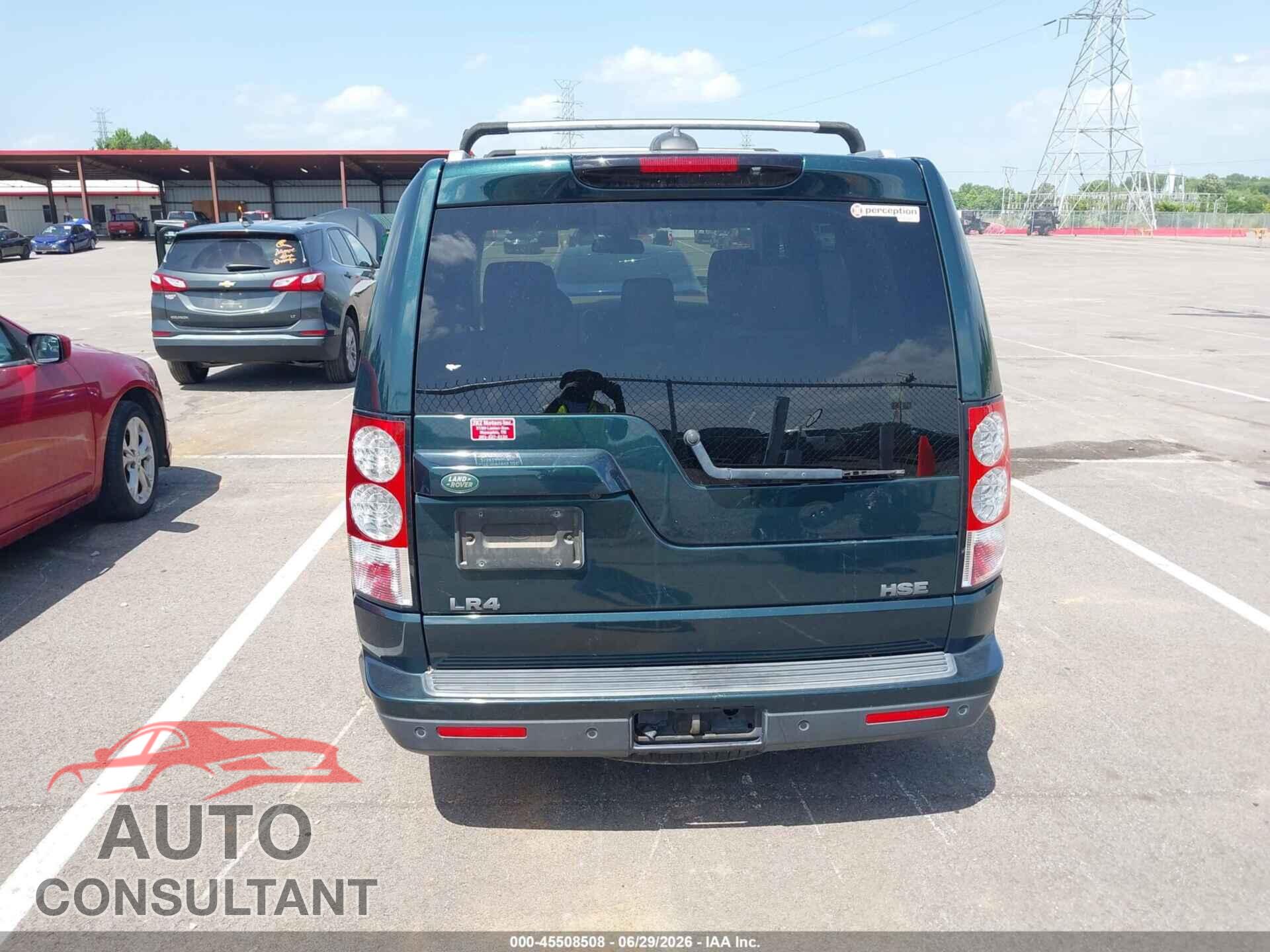 LAND ROVER LR4 2012 - SALAK2D4XCA626086
