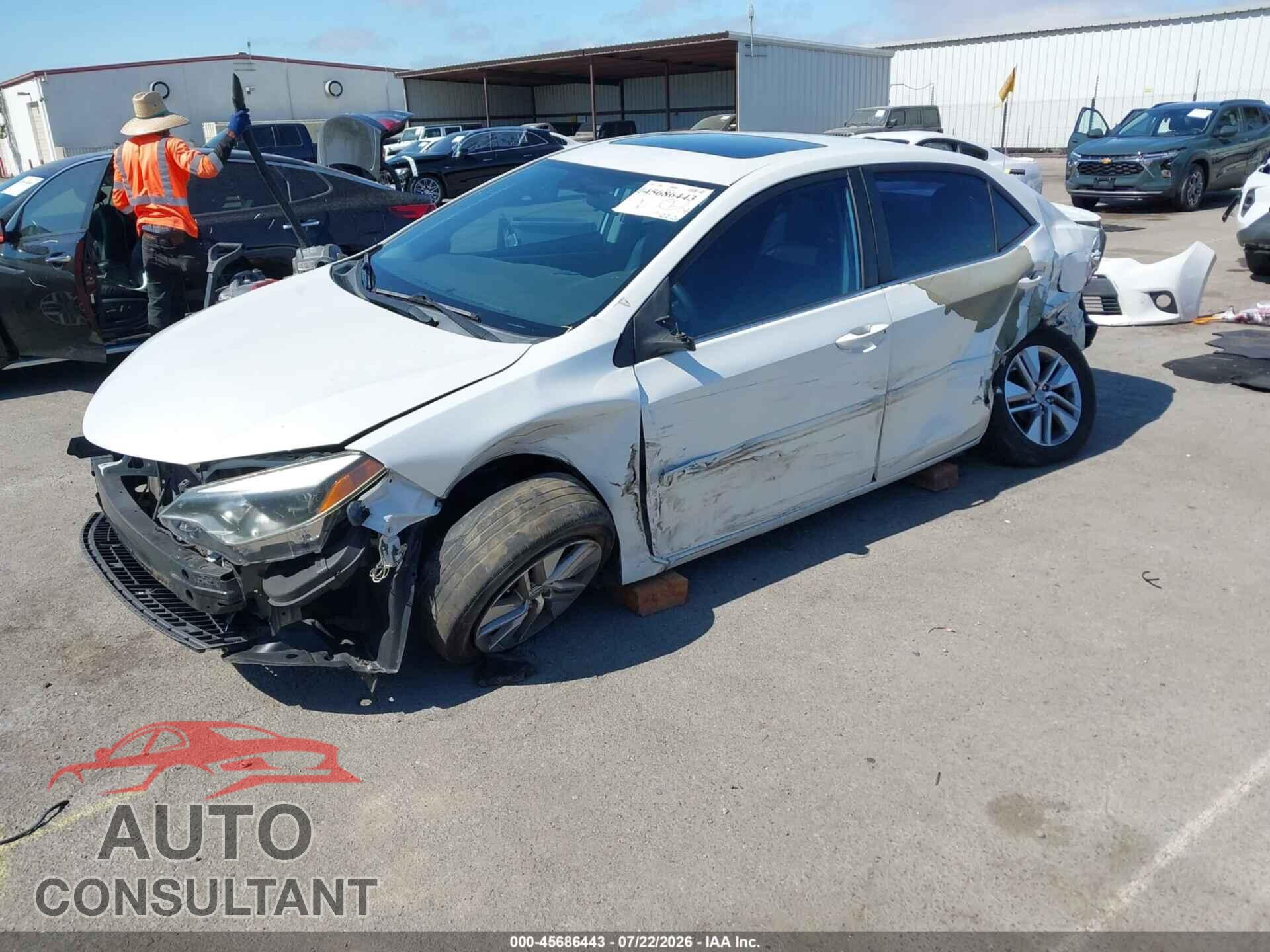 TOYOTA COROLLA 2014 - 5YFBPRHE8EP108520