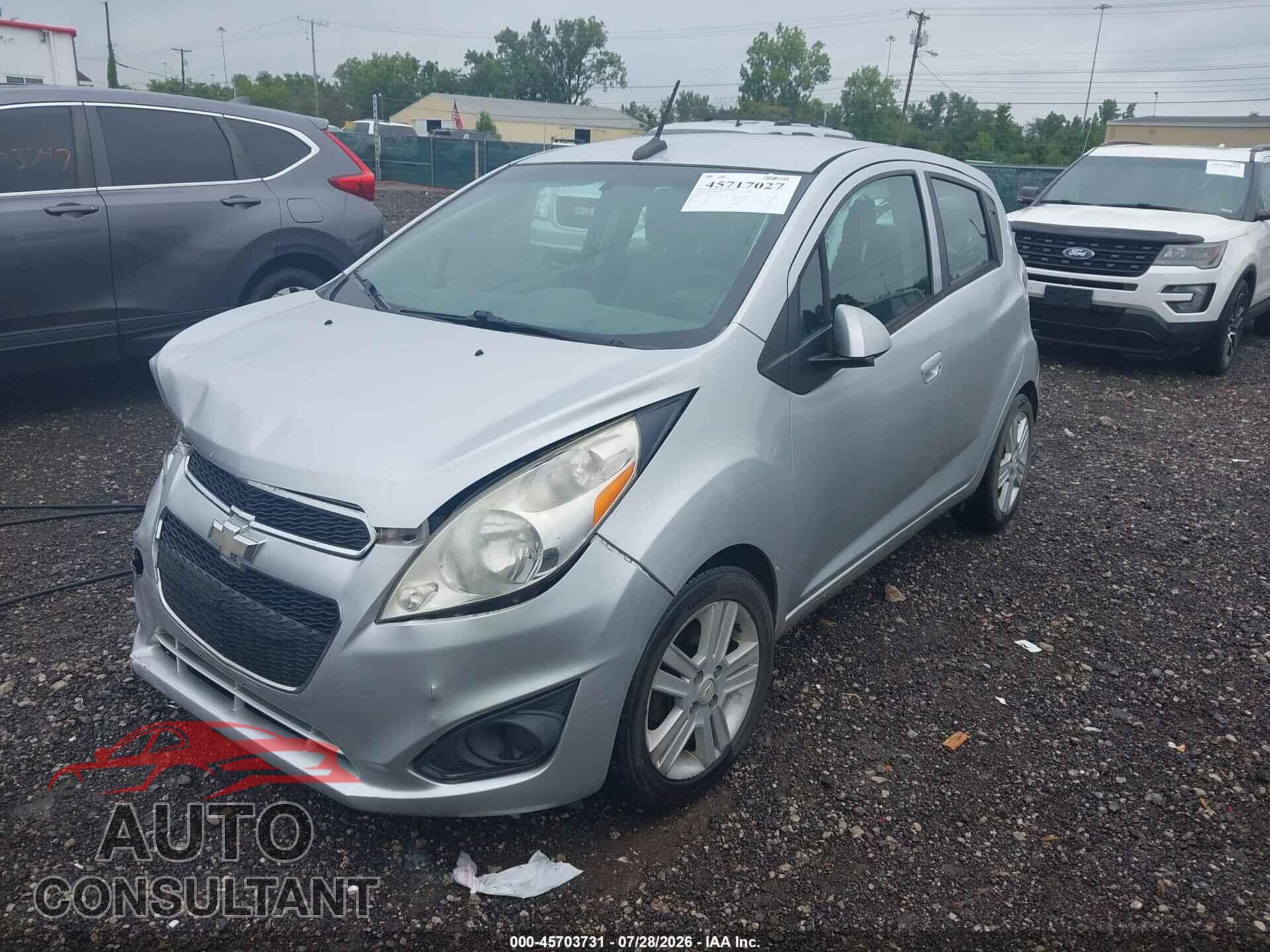 CHEVROLET SPARK 2013 - KL8CD6S98DC575945