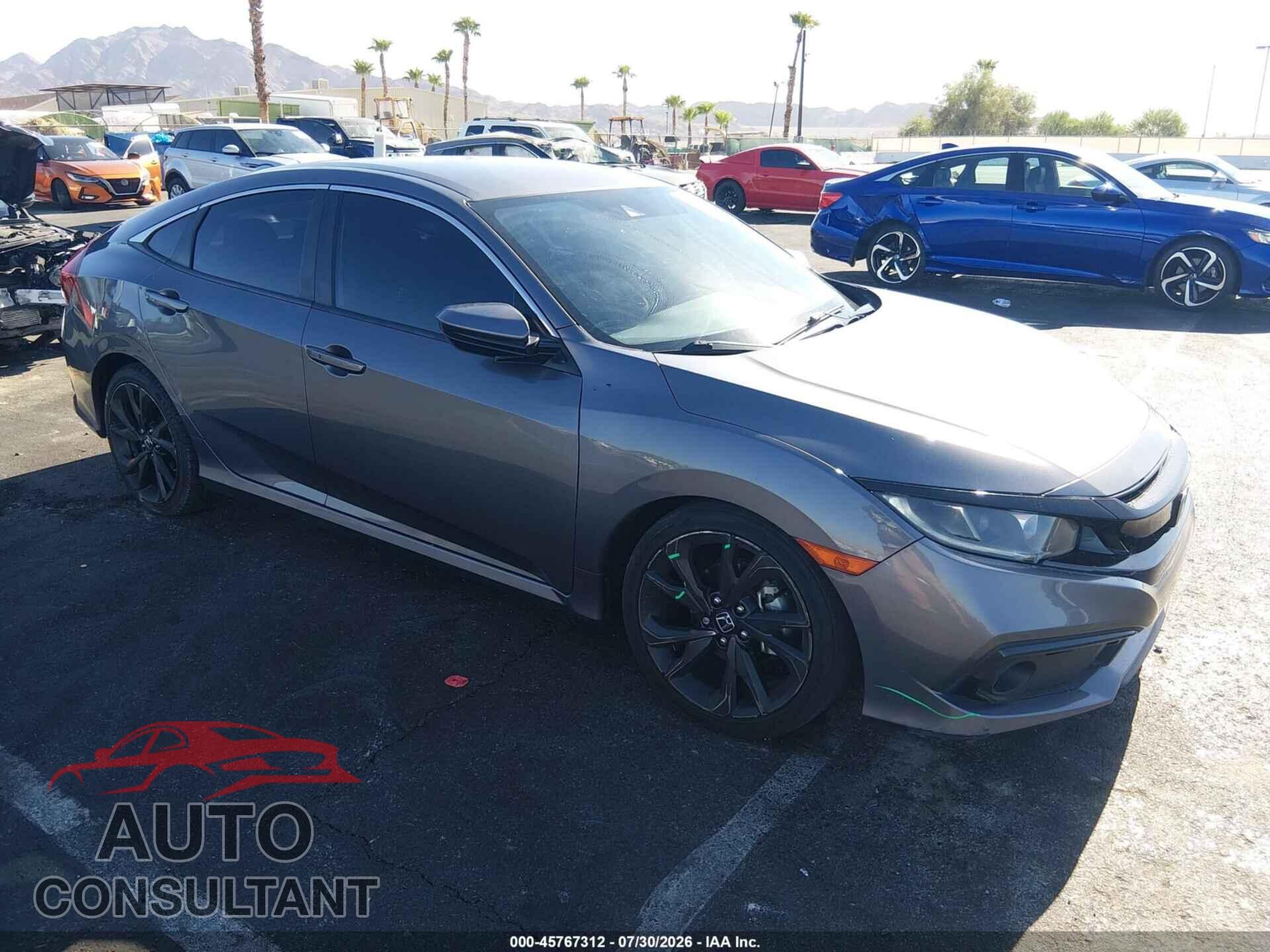 HONDA CIVIC 2019 - 19XFC2F86KE035730