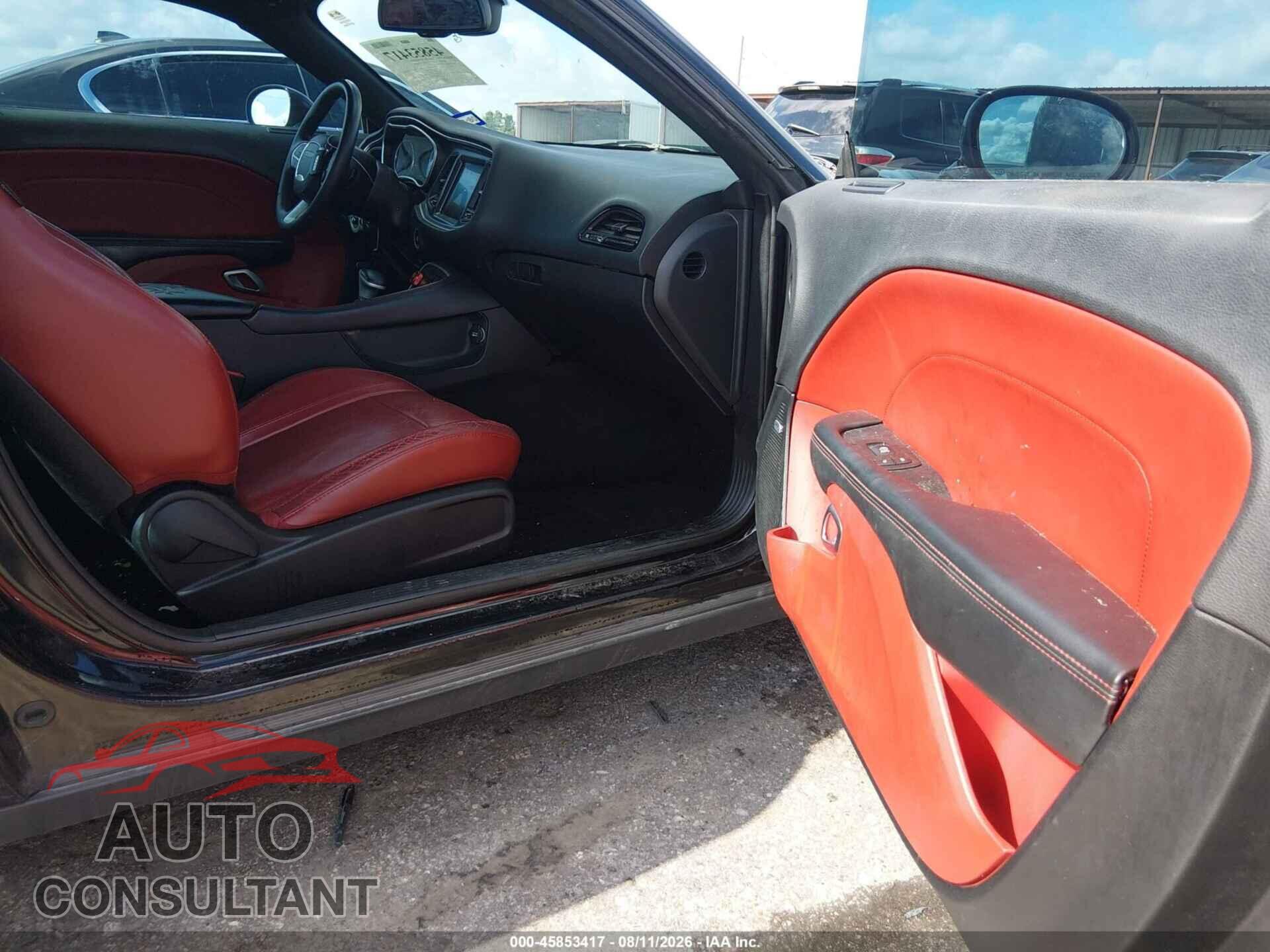 DODGE CHALLENGER 2016 - 2C3CDZAGXGH309308
