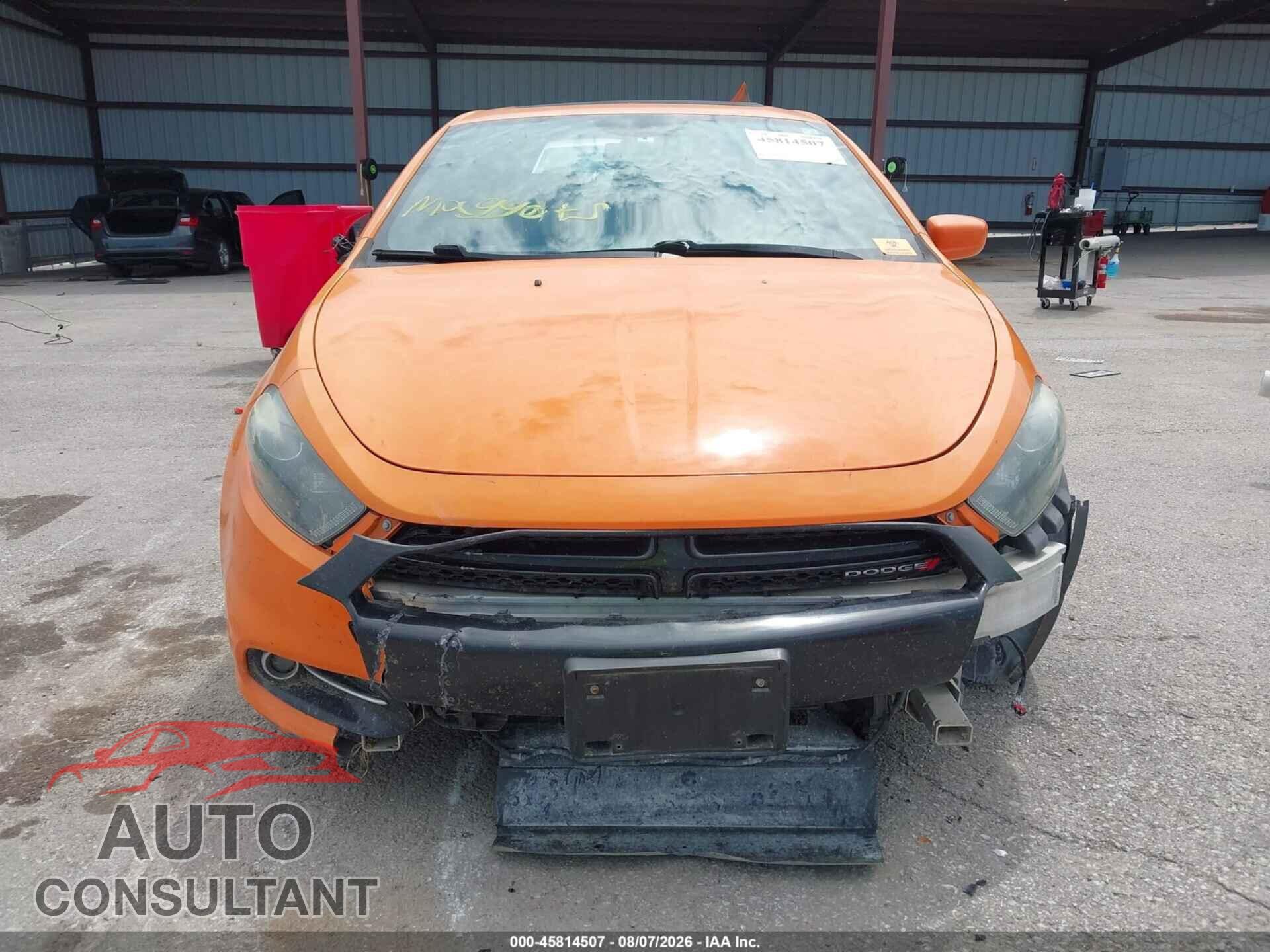 DODGE DART 2014 - 1C3CDFBB6ED724136