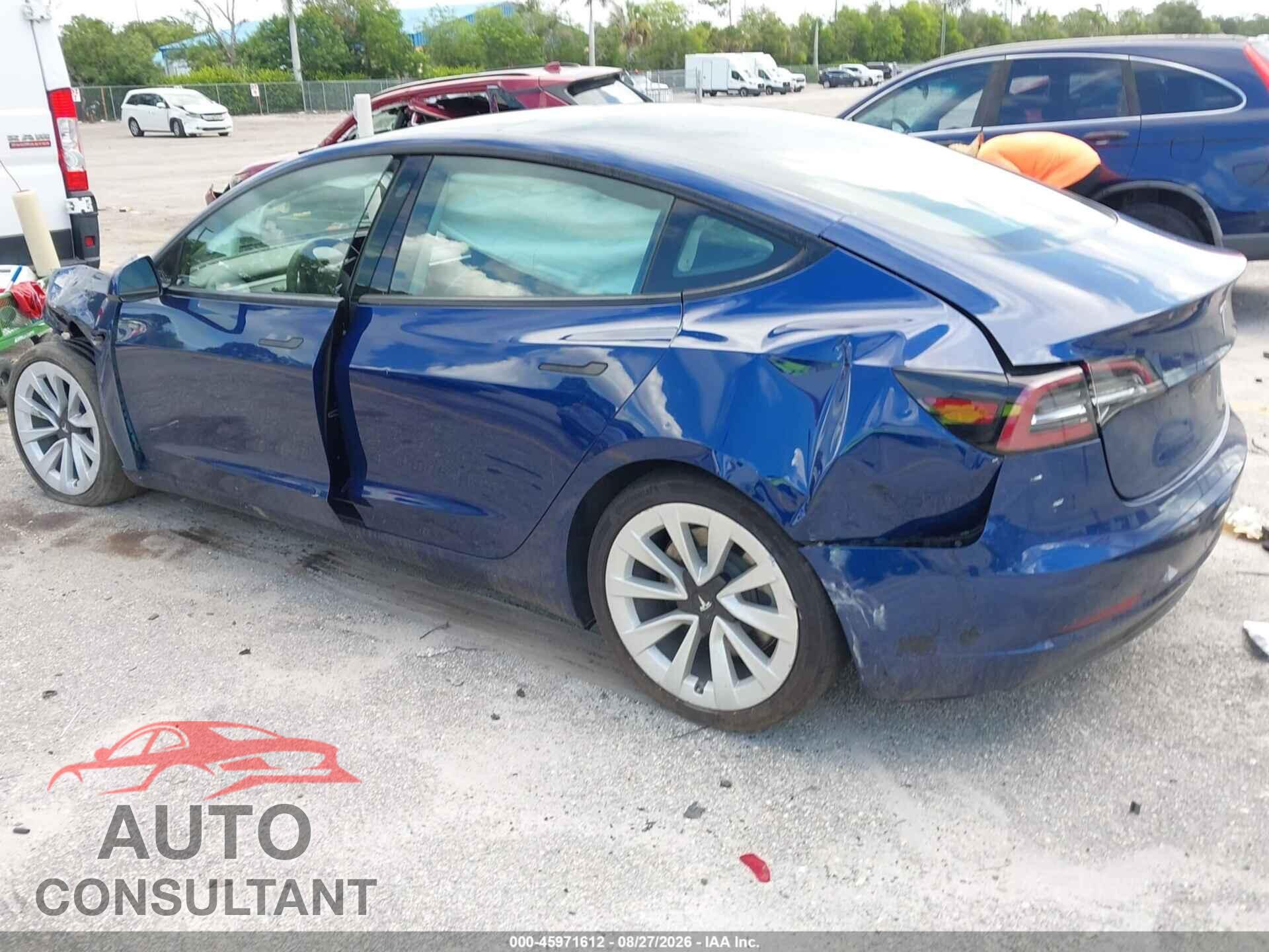 TESLA MODEL 3 2021 - 5YJ3E1EA4MF849884
