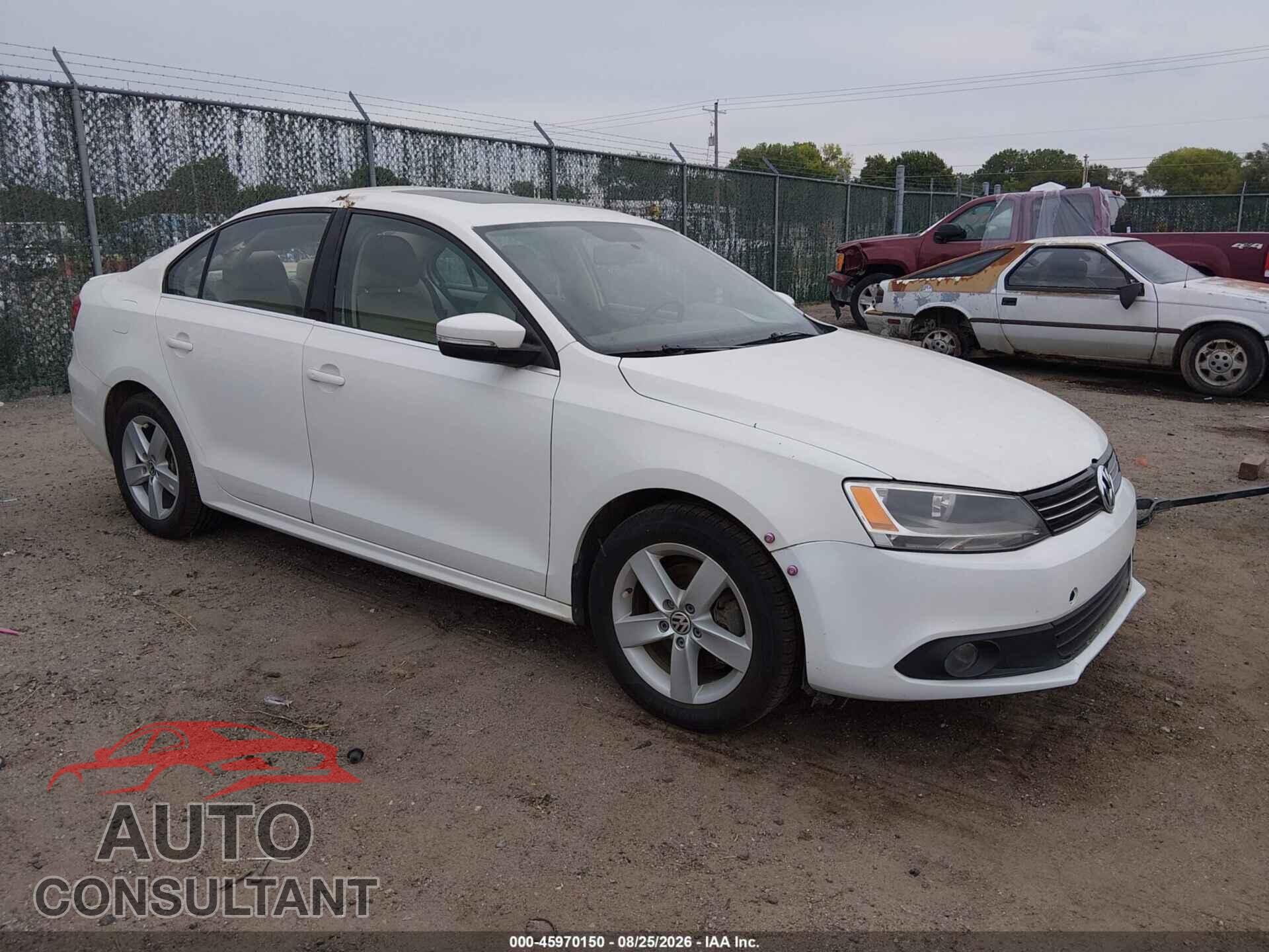 VOLKSWAGEN JETTA 2012 - 3VWLL7AJ8CM089643