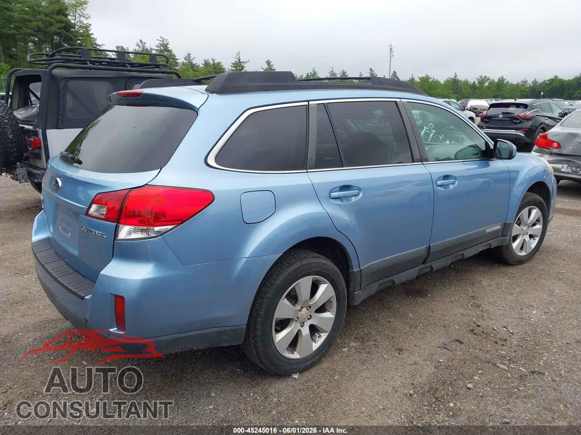 SUBARU OUTBACK 2010 - 4S4BRBCC2A3345963