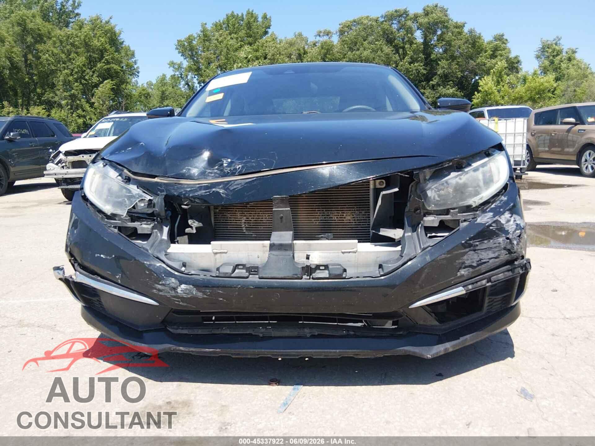 HONDA CIVIC 2019 - 2HGFC2F62KH603217