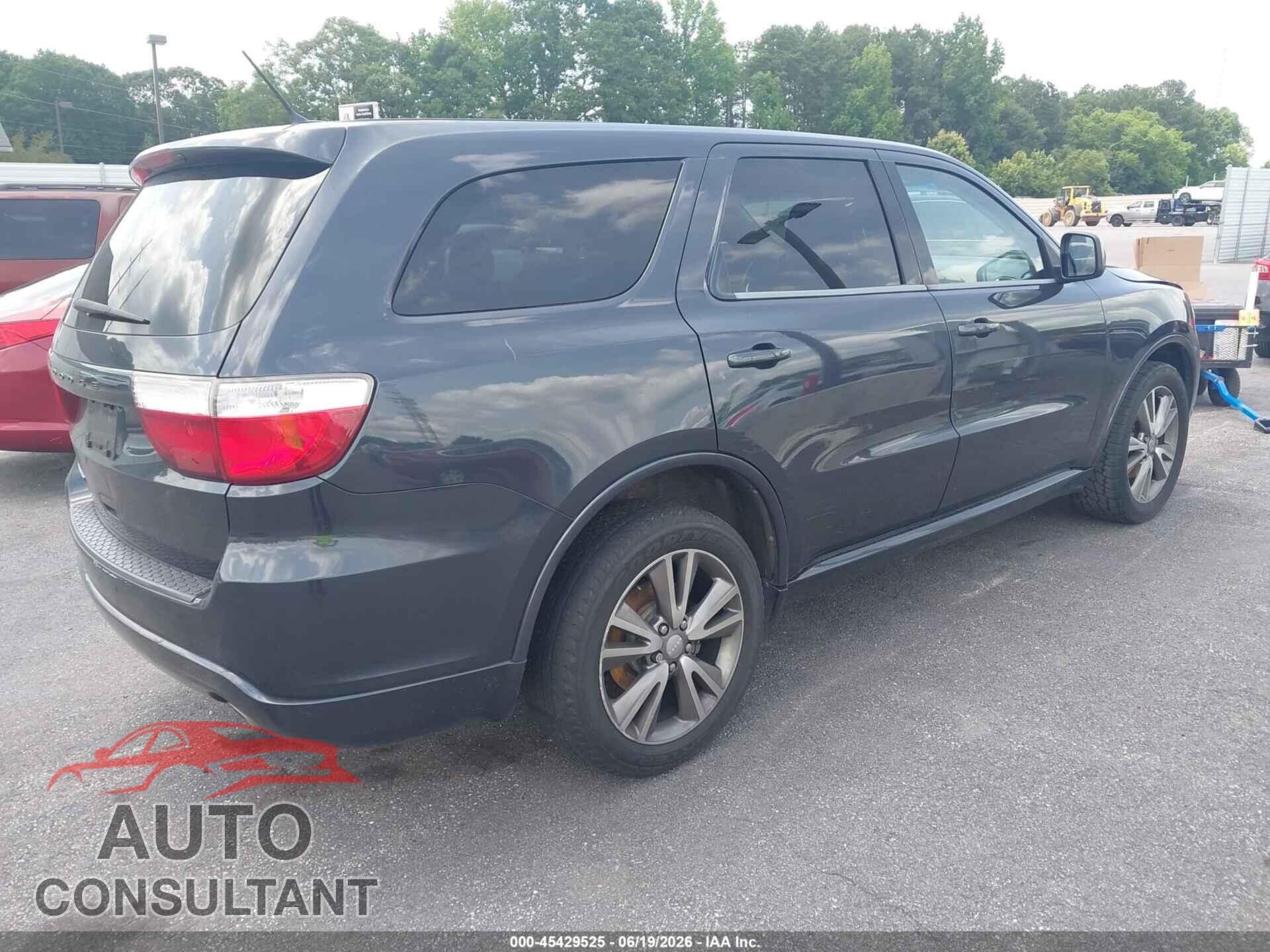 DODGE DURANGO 2013 - 1C4RDHAG3DC617323