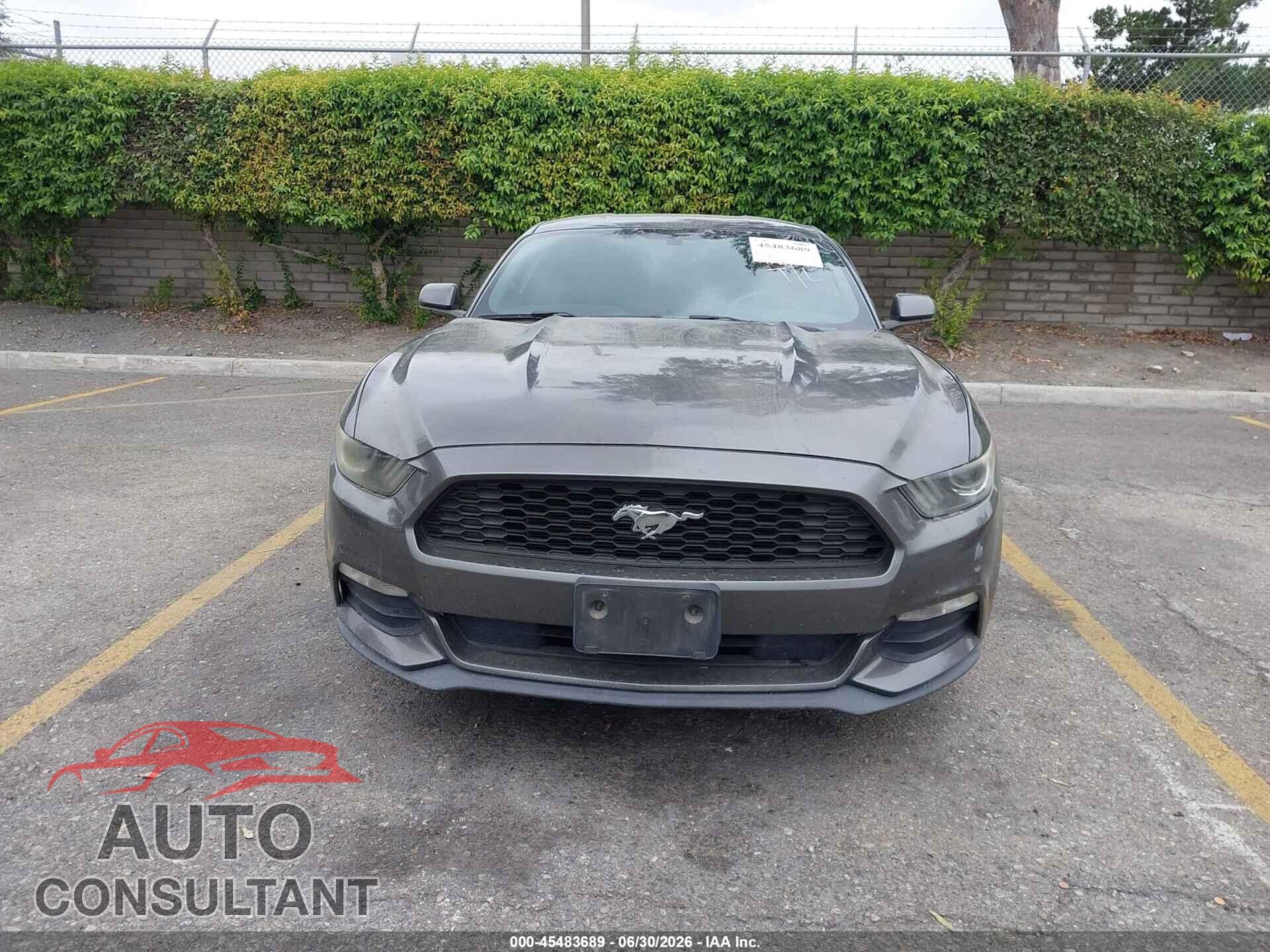 FORD MUSTANG 2017 - 1FA6P8AM4H5213978