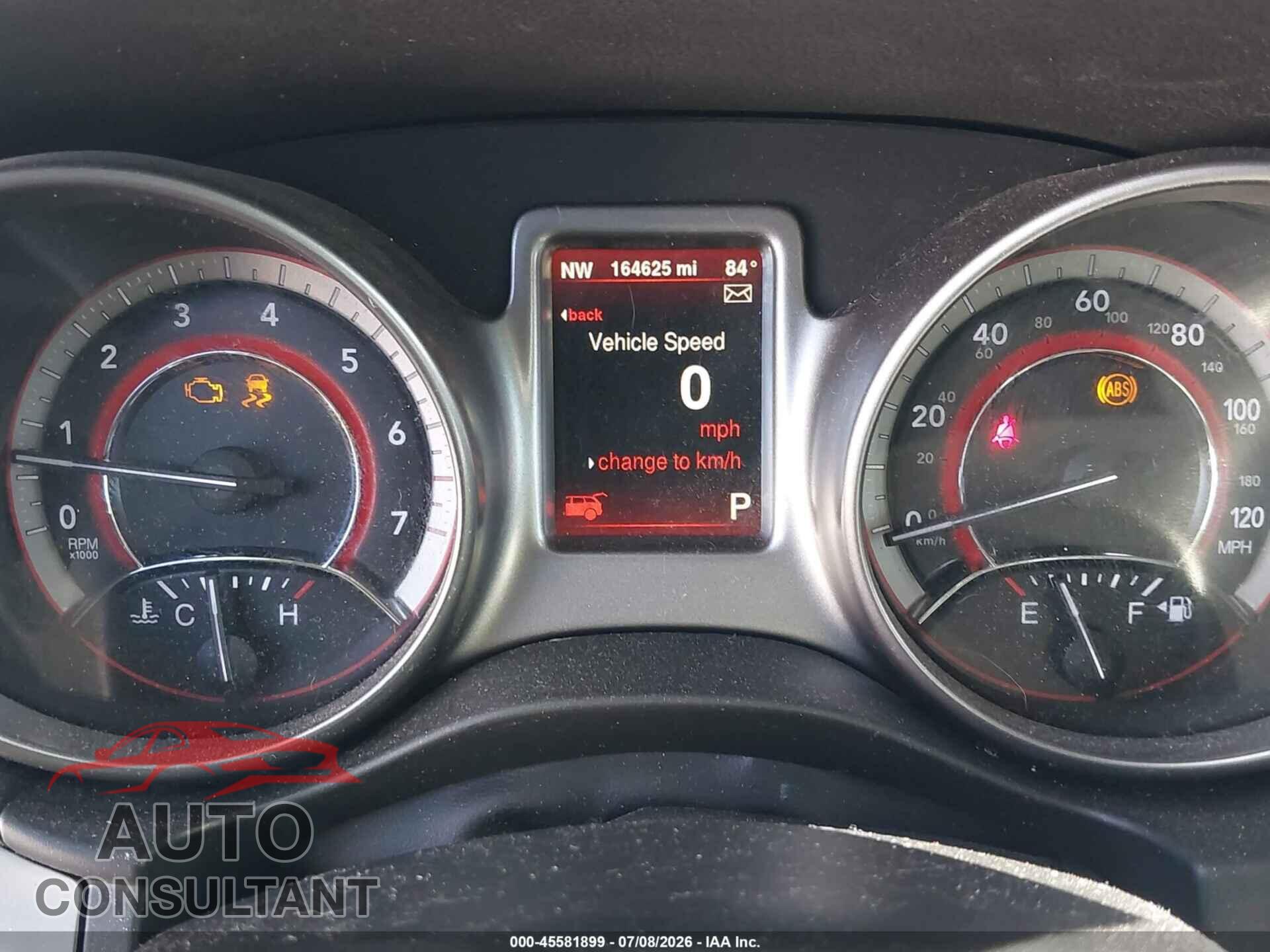 DODGE JOURNEY 2015 - 3C4PDCGG5FT725077
