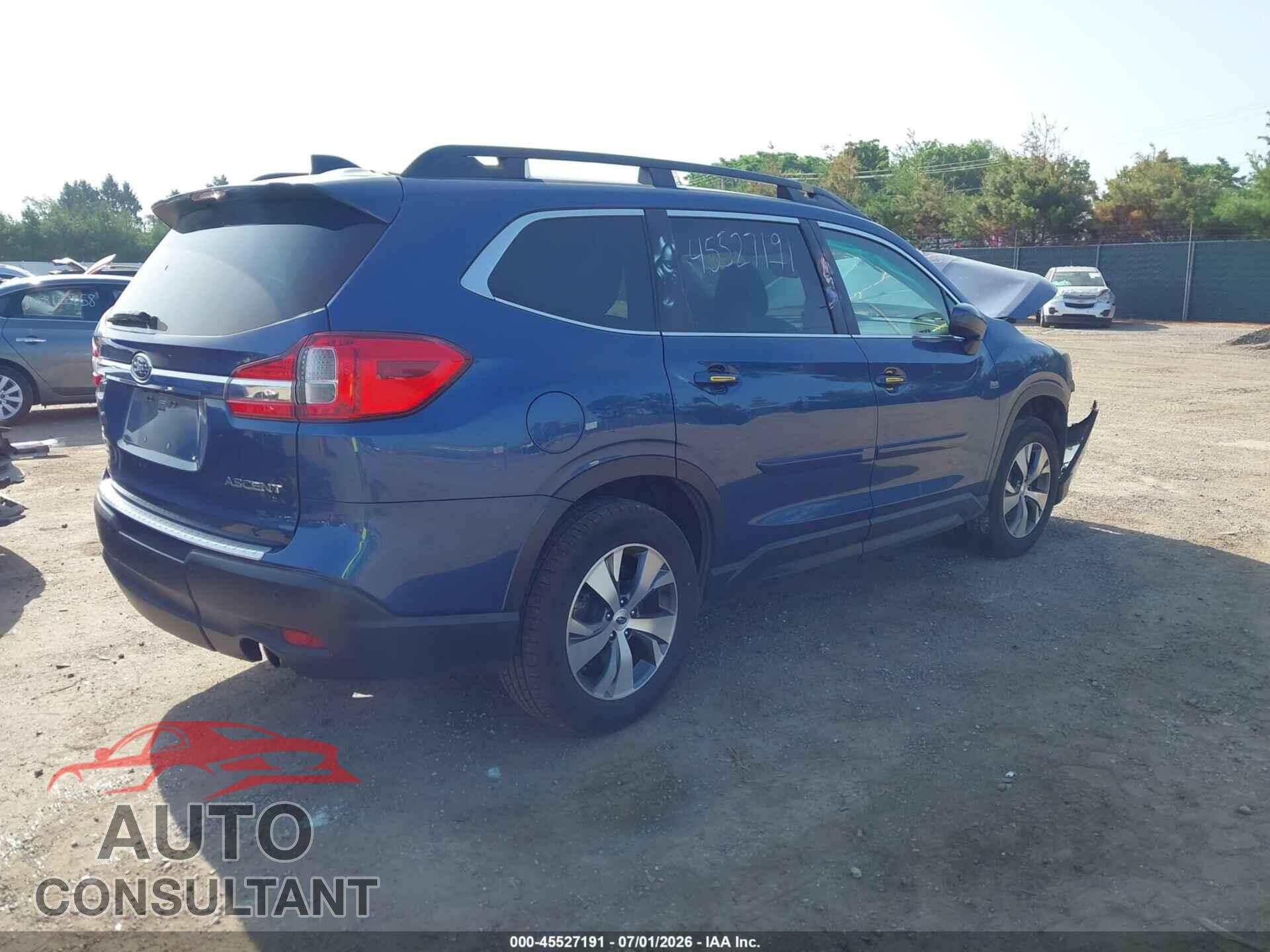 SUBARU ASCENT 2019 - 4S4WMAFD5K3477342