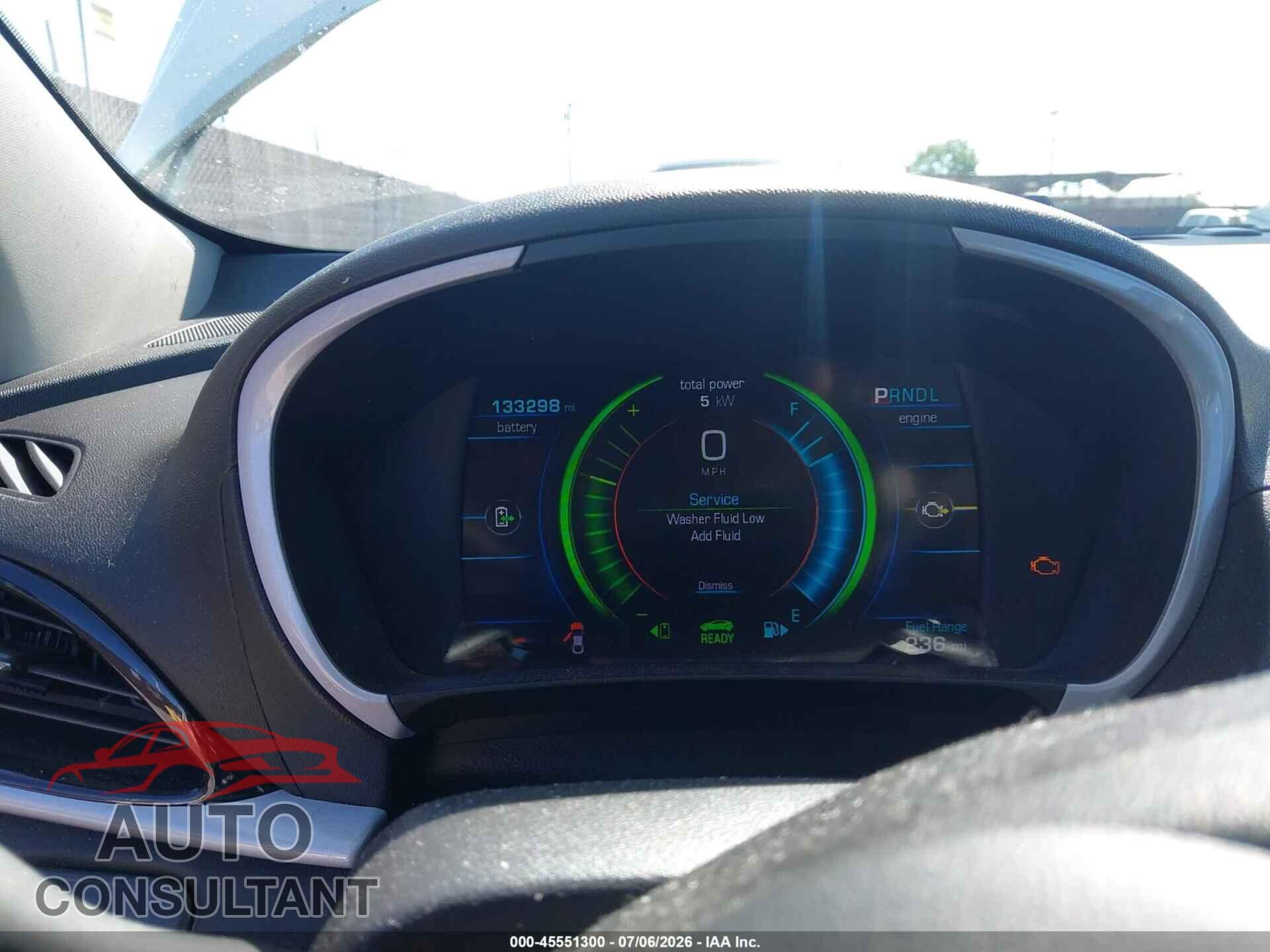 CHEVROLET VOLT 2017 - 1G1RC6S52HU213121