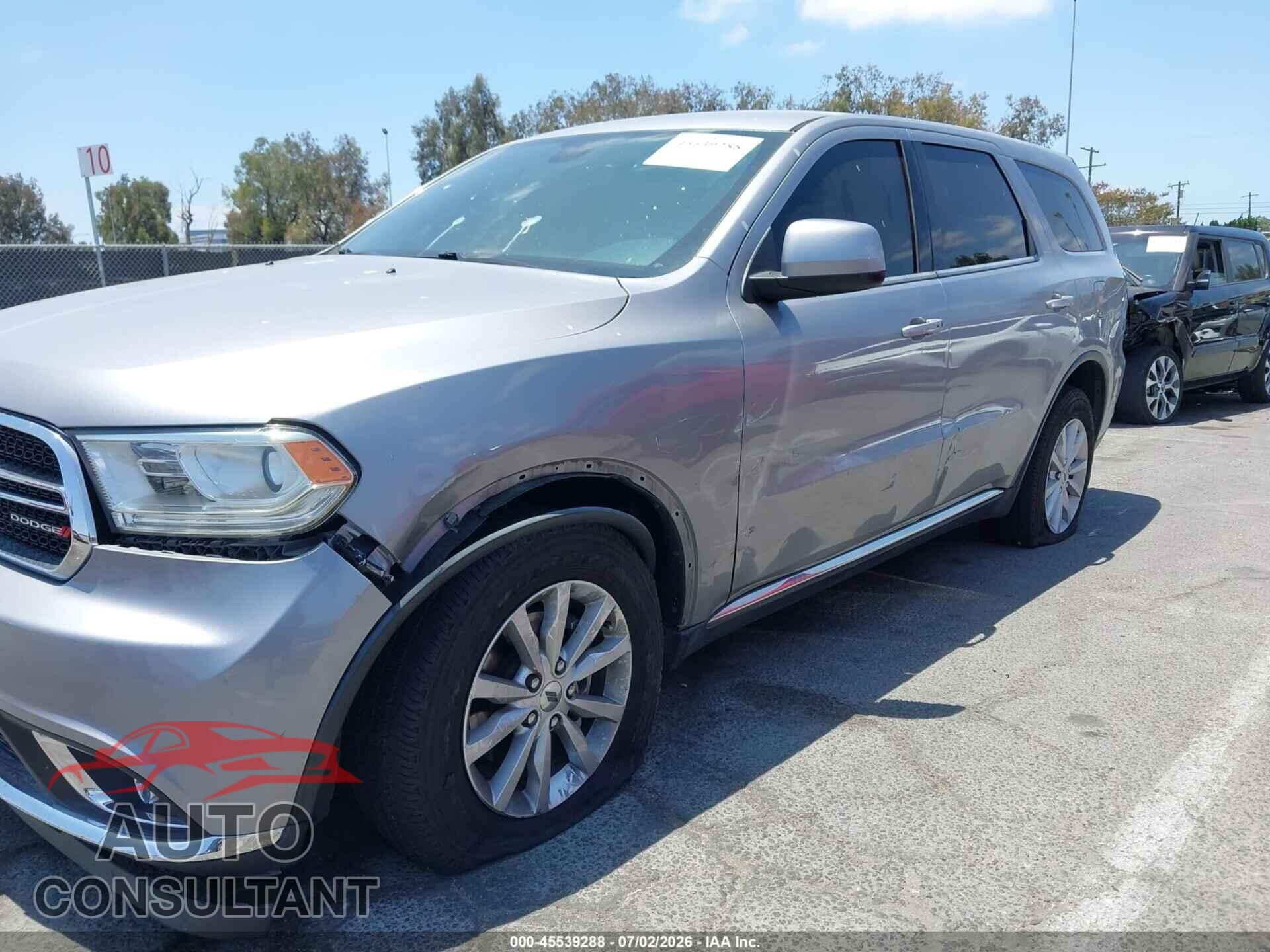 DODGE DURANGO 2019 - 1C4RDJAG1KC560611