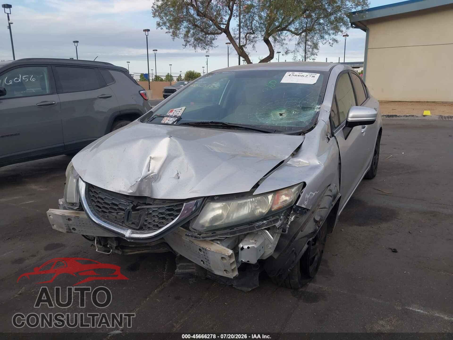 HONDA CIVIC 2014 - 19XFB2F56EE230207
