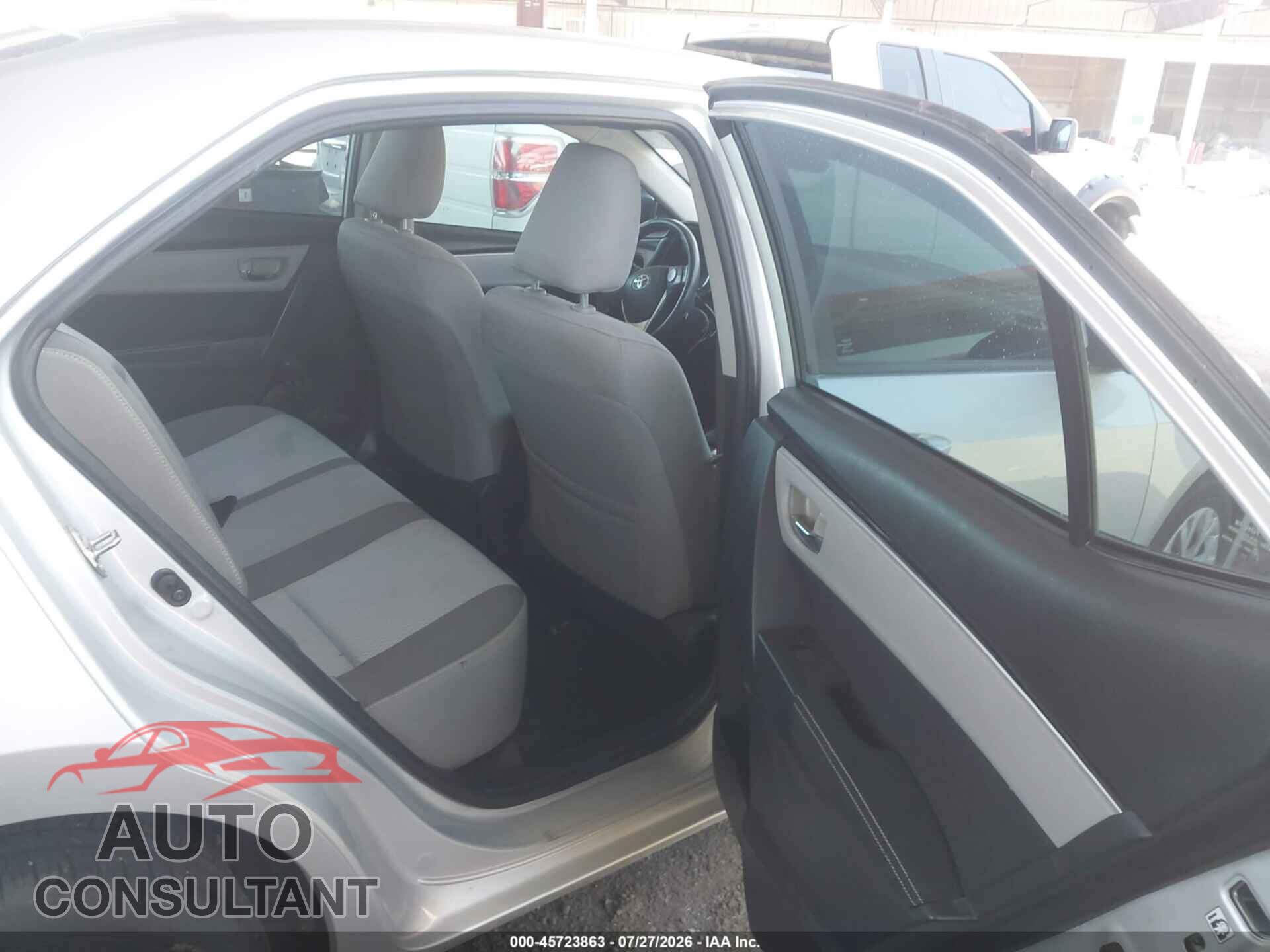TOYOTA COROLLA 2017 - 2T1BURHE8HC867469