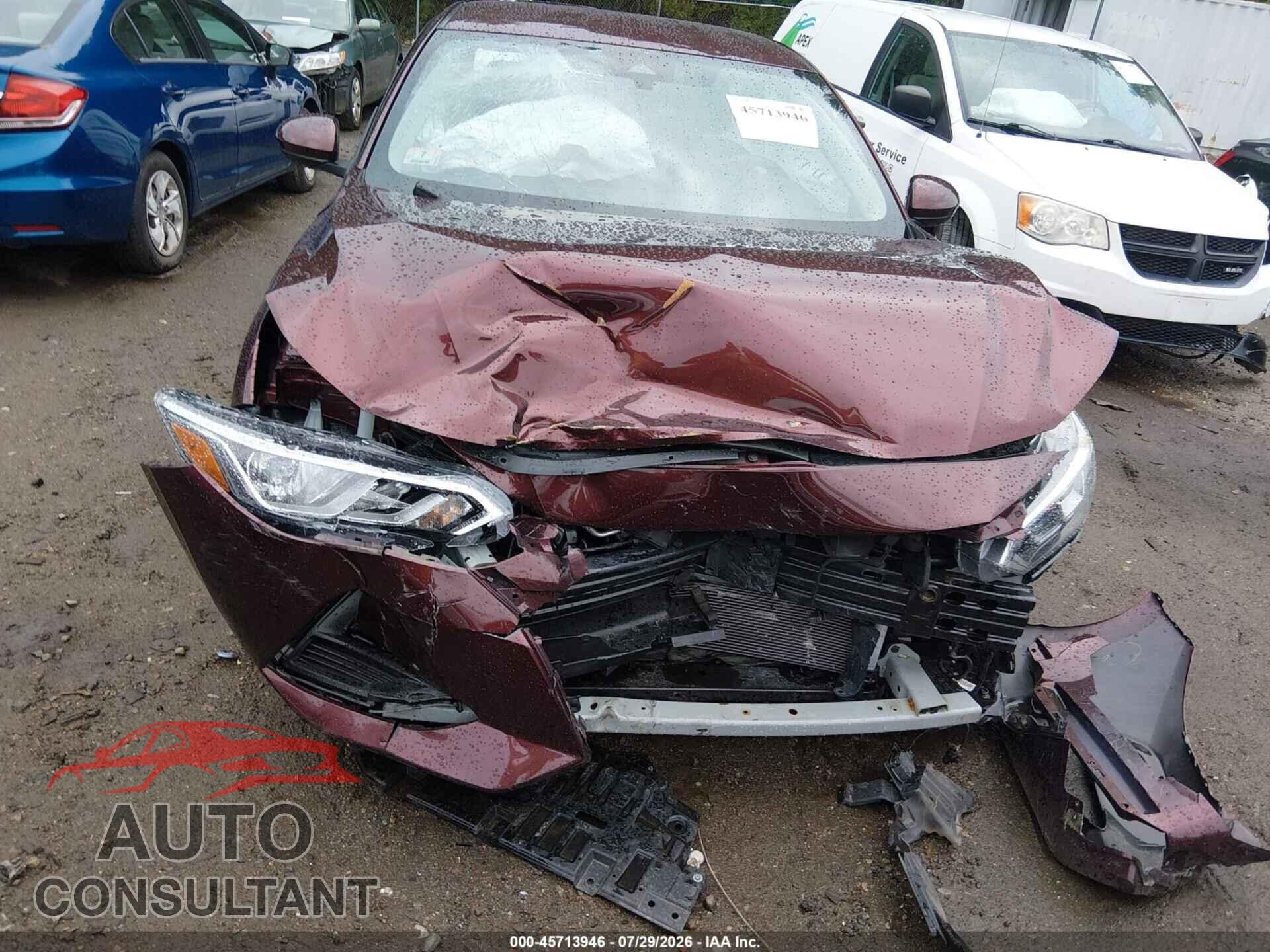 NISSAN SENTRA 2023 - 3N1AB8CV2PY276543
