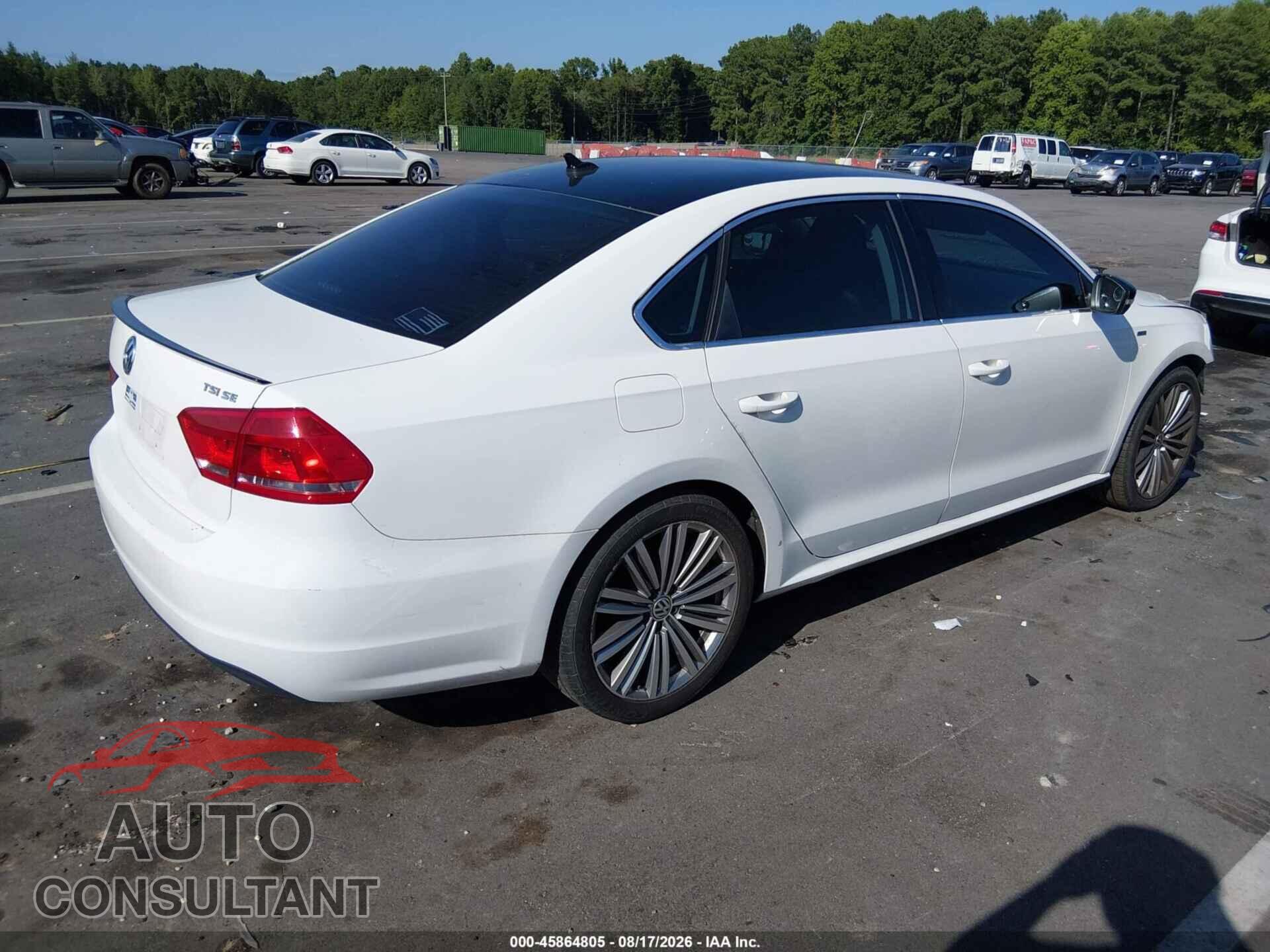 VOLKSWAGEN PASSAT 2014 - 1VWBS7A37EC113581