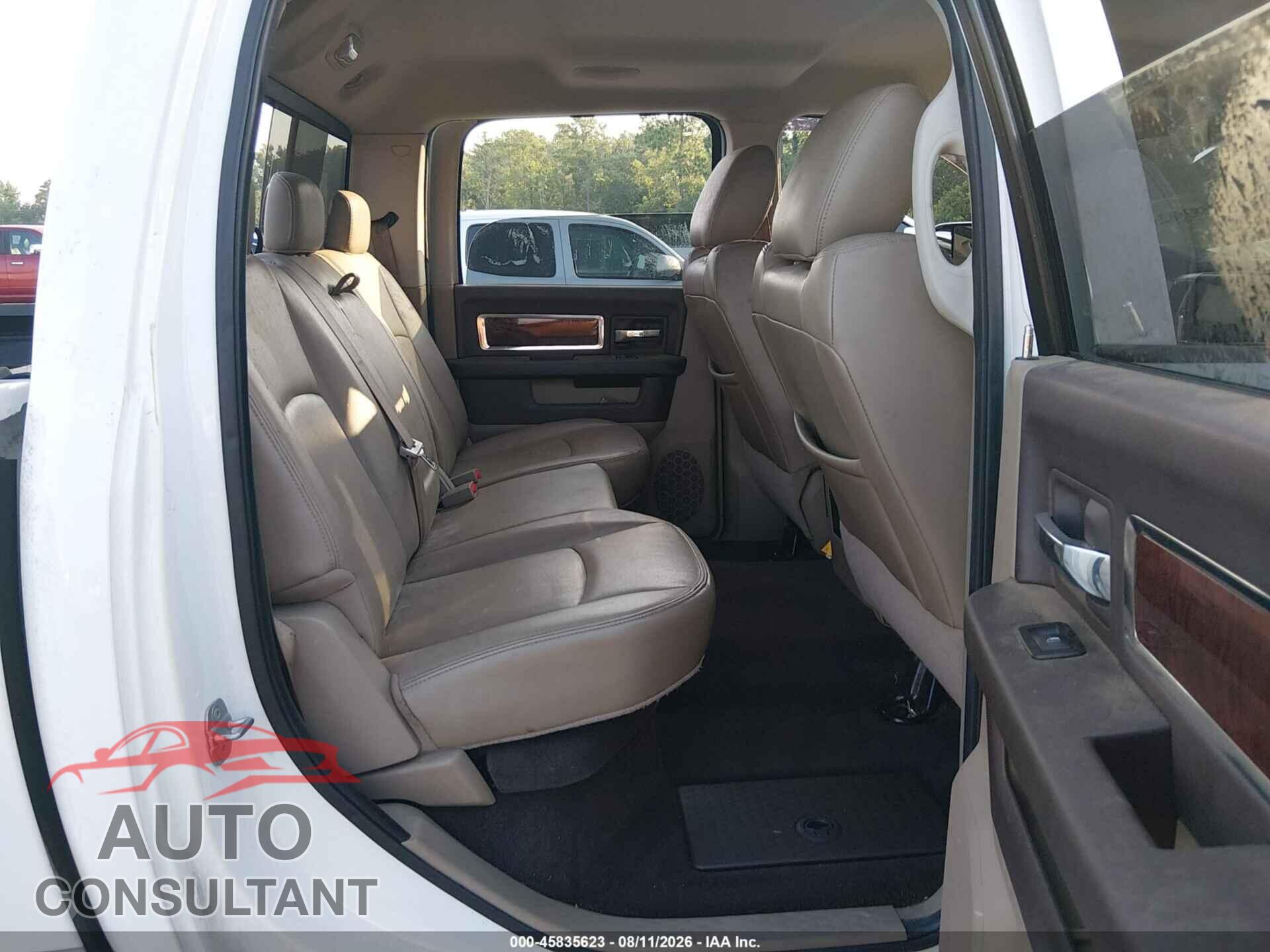DODGE RAM 1500 2010 - 1D7RV1CT9AS160619