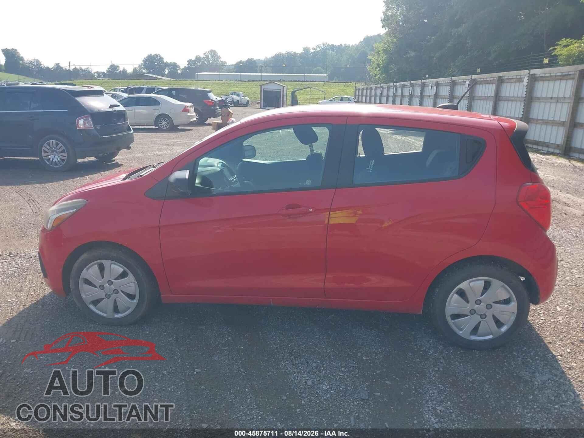 CHEVROLET SPARK 2017 - KL8CB6SA4HC758698