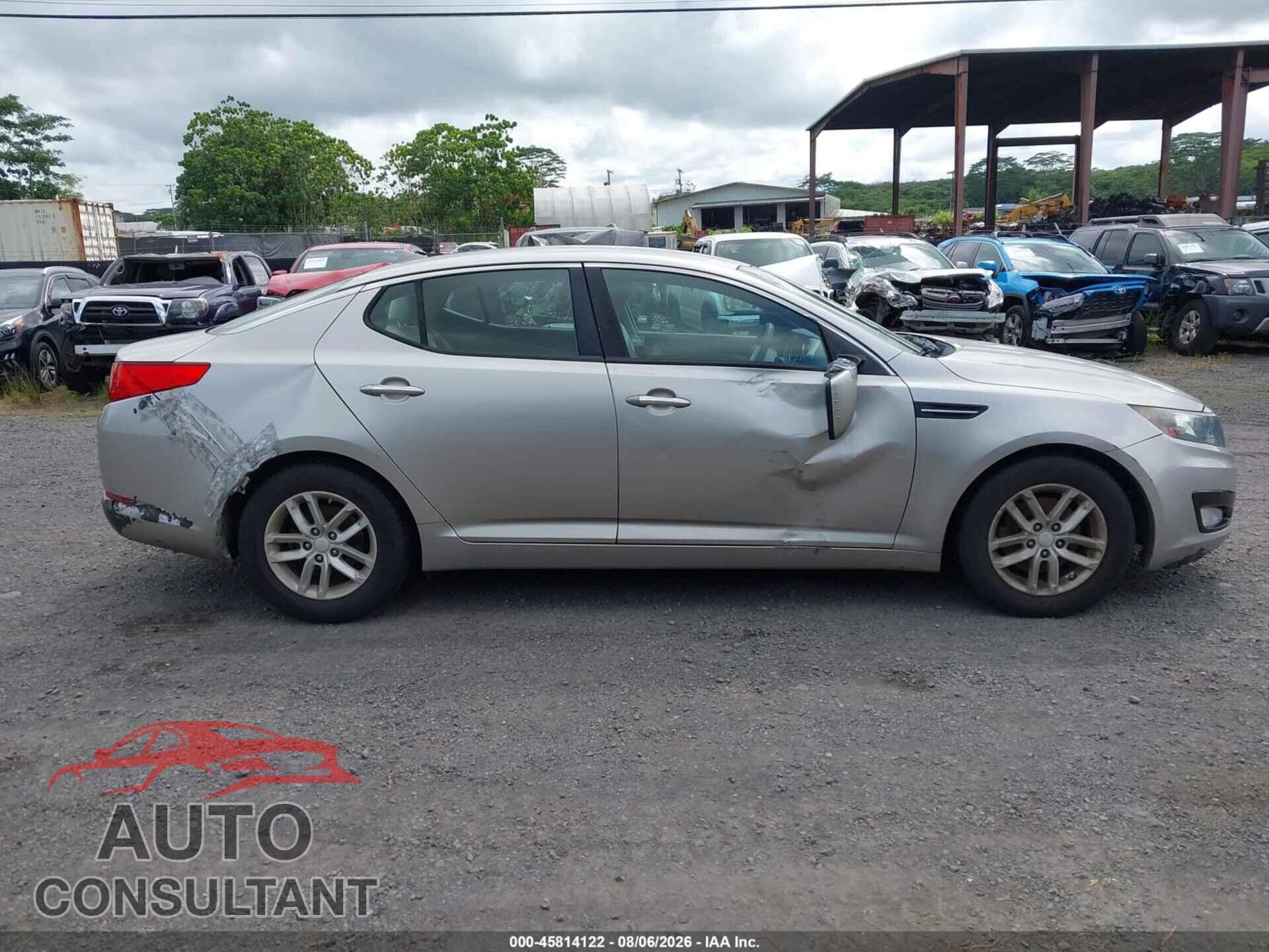 KIA OPTIMA 2013 - KNAGM4A77D5326258