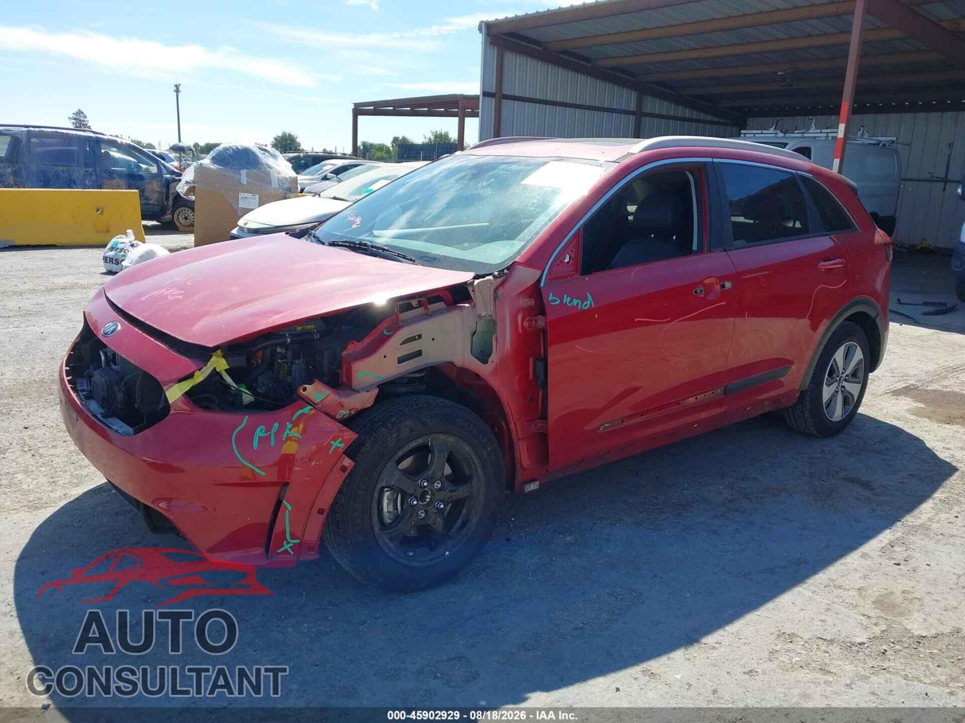 KIA NIRO 2017 - KNDCC3LC7H5079399