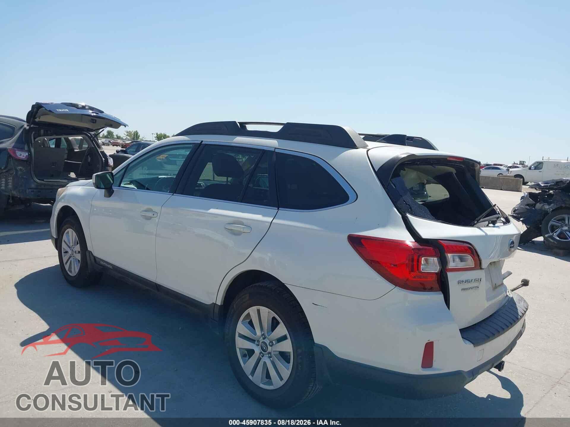 SUBARU OUTBACK 2016 - 4S4BSBDCXG3323091