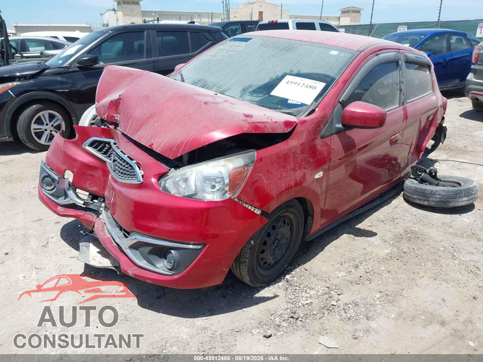 MITSUBISHI MIRAGE 2019 - ML32A3HJ9KH010537