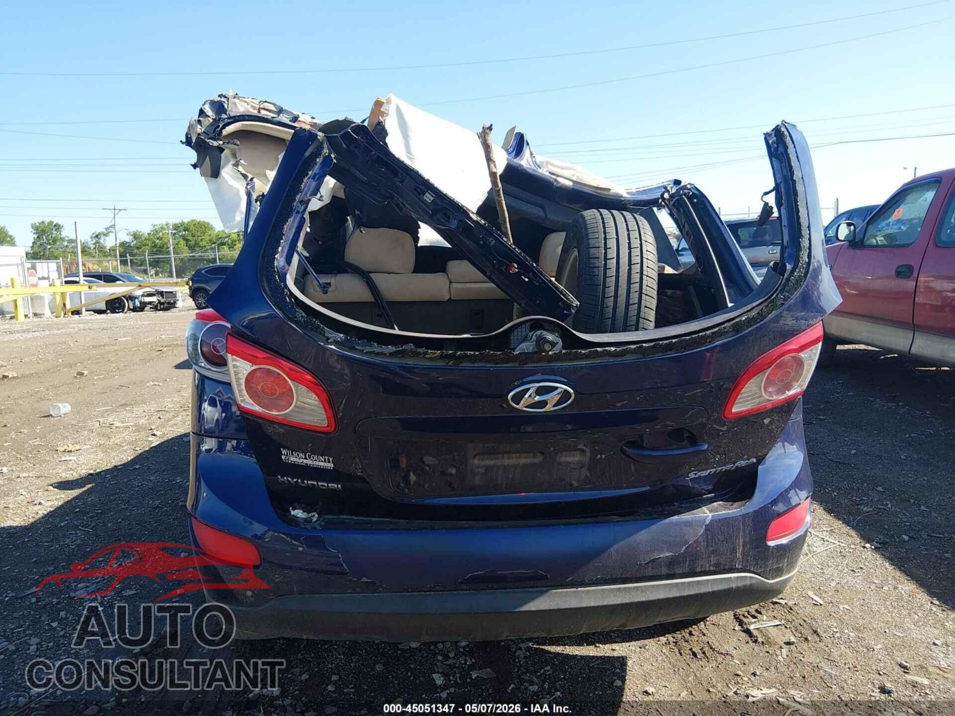 HYUNDAI SANTA FE 2010 - 5NMSG3AB7AH386648