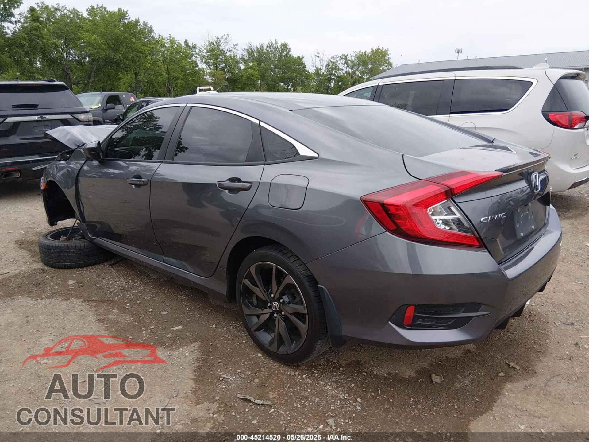 HONDA CIVIC 2019 - 2HGFC2F88KH511658