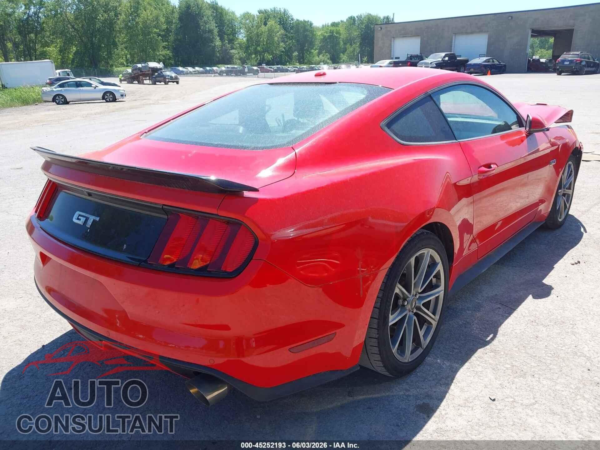 FORD MUSTANG 2017 - 1FA6P8CF7H5262686