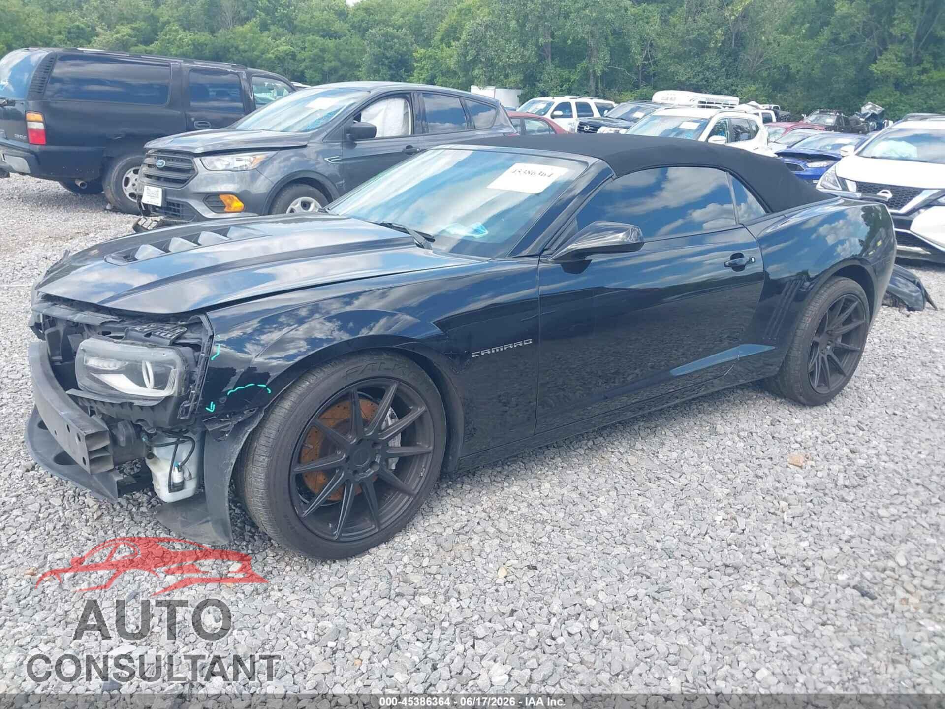 CHEVROLET CAMARO 2014 - 2G1FK3DJ4E9323658