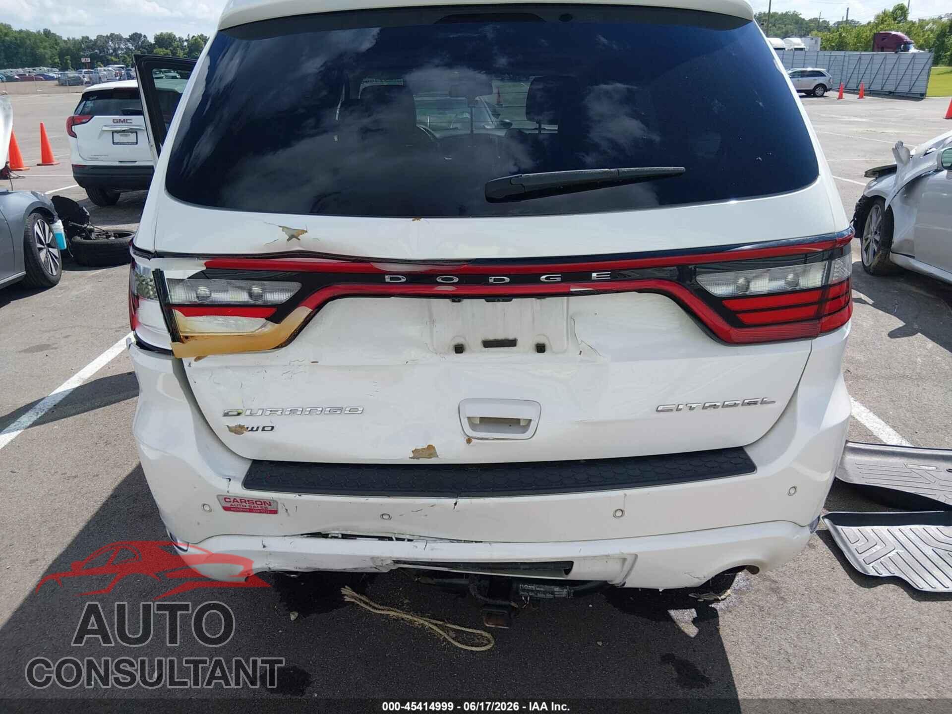 DODGE DURANGO 2016 - 1C4SDJET1GC446172