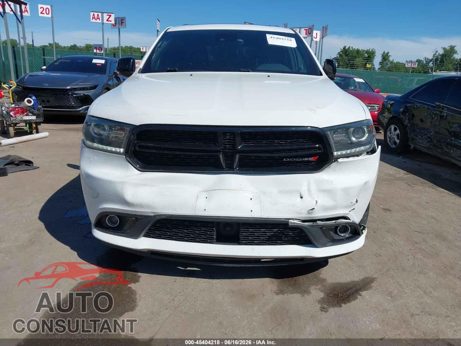 DODGE DURANGO 2017 - 1C4SDJCT3HC687042